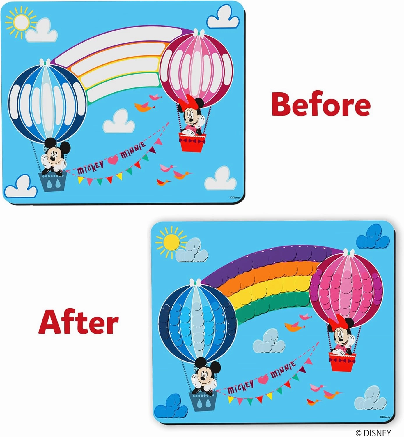 Skillmatics Dot It Sticker Art - Disney Mickey & Friends, Mess-Free Fun for Kids, 500  Stickers, Craft Kits, DIY Scrapbooking Activity, Travel Toys, Gifts for Boys & Girls Ages 3, 4, 5, 6, 7