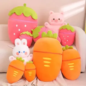 Snuggleberry Bunny & Piggy Plushies