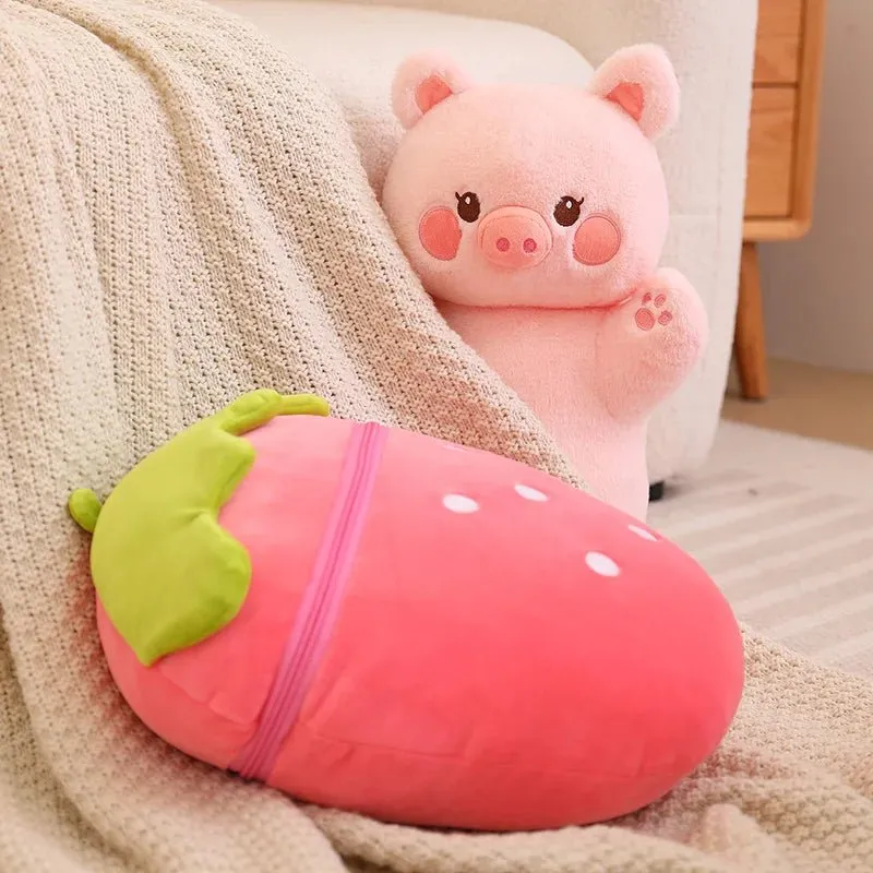 Snuggleberry Bunny & Piggy Plushies