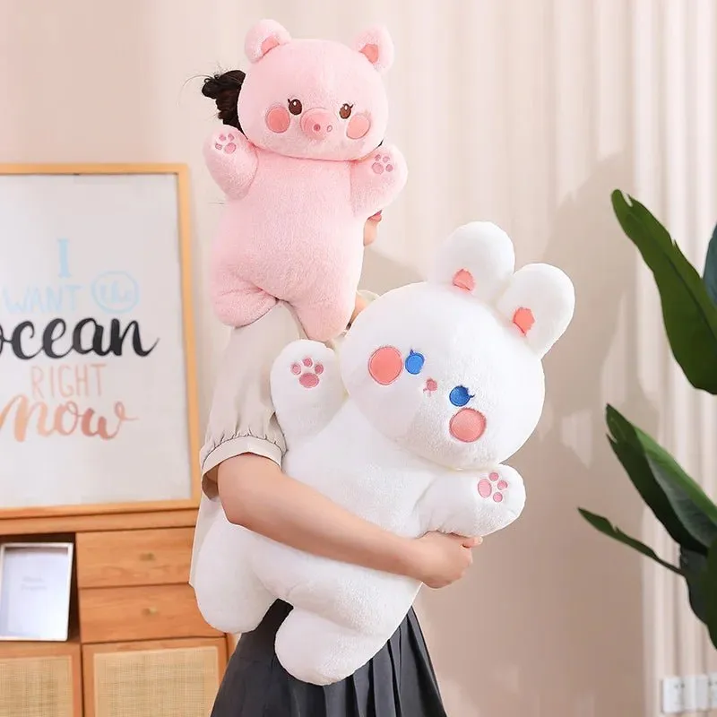 Snuggleberry Bunny & Piggy Plushies