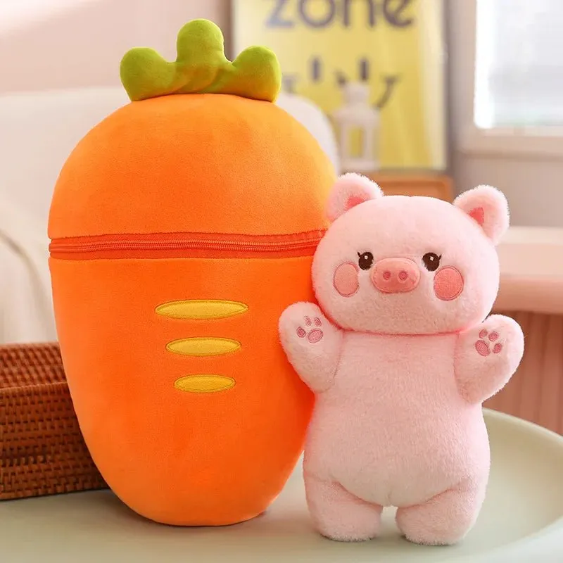 Snuggleberry Bunny & Piggy Plushies