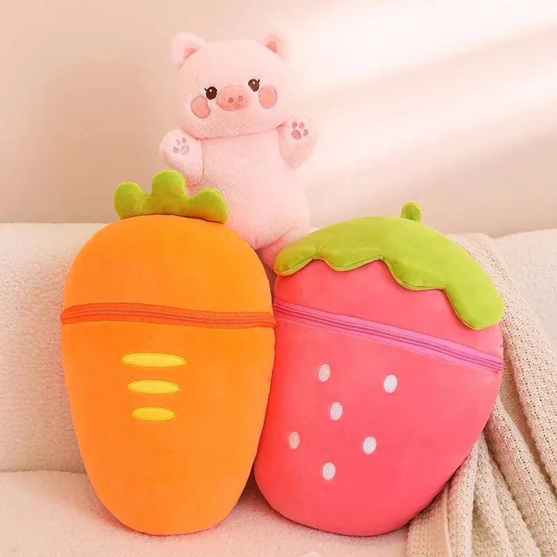 Snuggleberry Bunny & Piggy Plushies