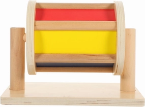 Sosoport Textile Drum Early Educational Musical Instrument for Fun and Safe Plaything for Hearing Development and Color Recognition Present for Birthdays and Festivals