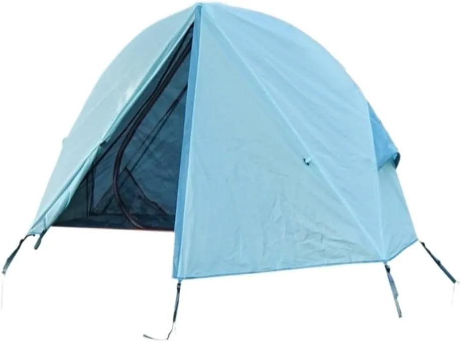 Spacious and Lightweight Outdoor Camping Off-The-Ground Tent Single Folding Portable Mosquito Net Windproof and Anti-UV Fishing Tent Outdoor Tent