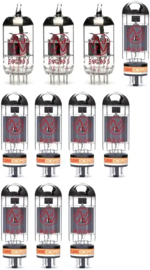 Standard Tube Set for Mesa Boogie Stereo Simul-Class 2:Ninety