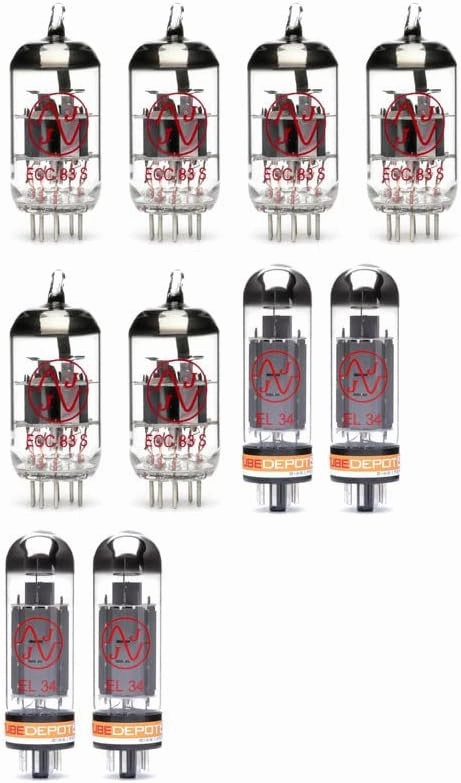 Standard Tube Set for Bogner Ecstasy 101B