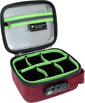 STASHLOGIX SMELL CONTROL BAG with Combination Lock Smell Free Storage Bag: The Silverton