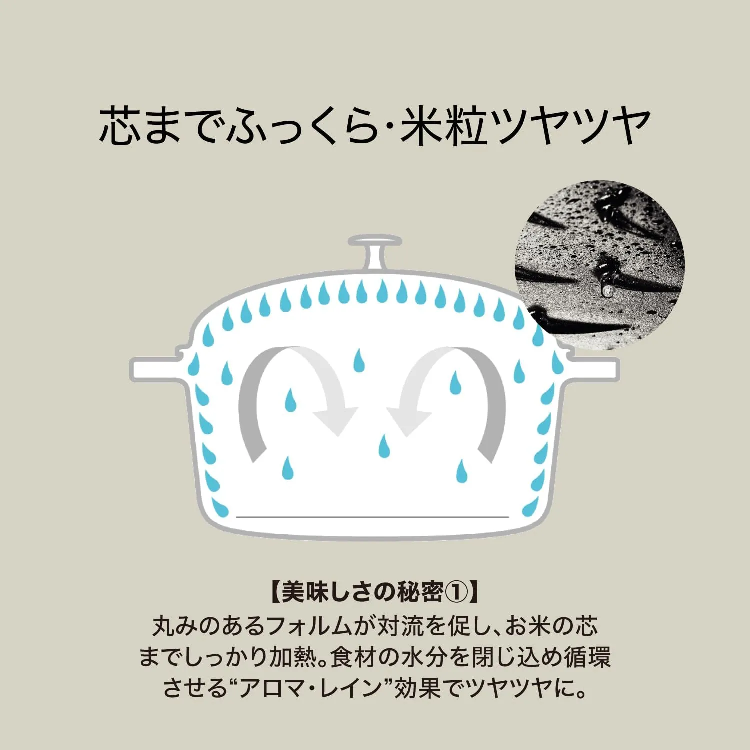 staub La Cocotte de GOHAN 40509-703 La Cocotte de Gohan Gray M 6.3 inches (16 cm) Rice Pot, 2 Pieces, Paint, Cast Iron Pot, Induction Compatible, Rice Cooker