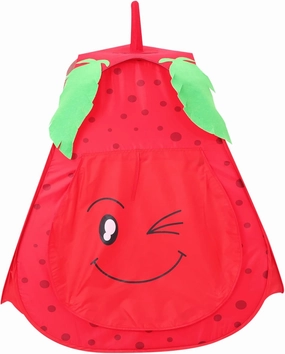 Strawberry Playhouse Tent Portable Indoor Castle for Foldable Design for Creative Play for Boys and Ages Fun Game House with Spacious for