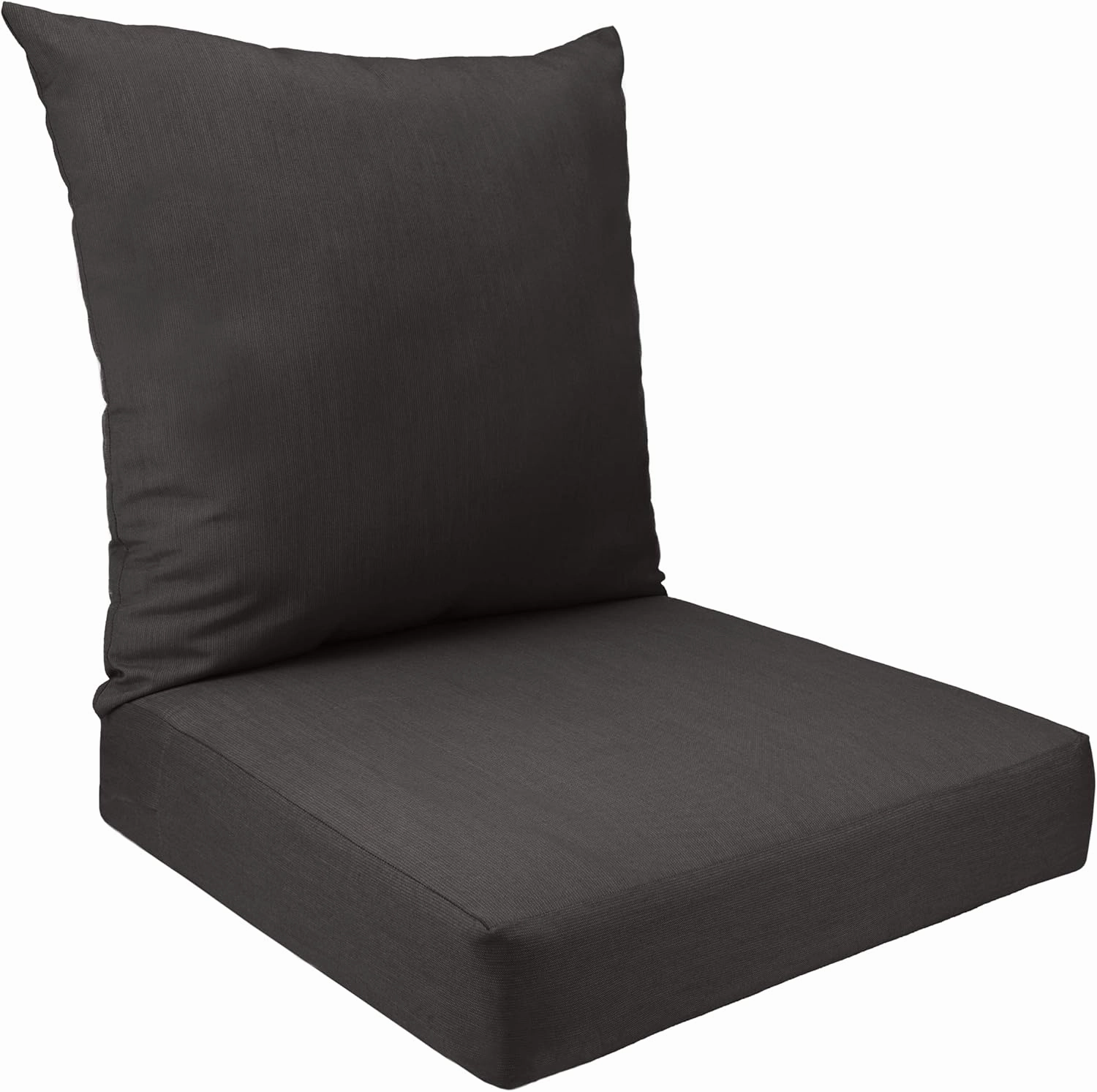 Sunbrella Deep Seat Replacement Cushion Set (Black)