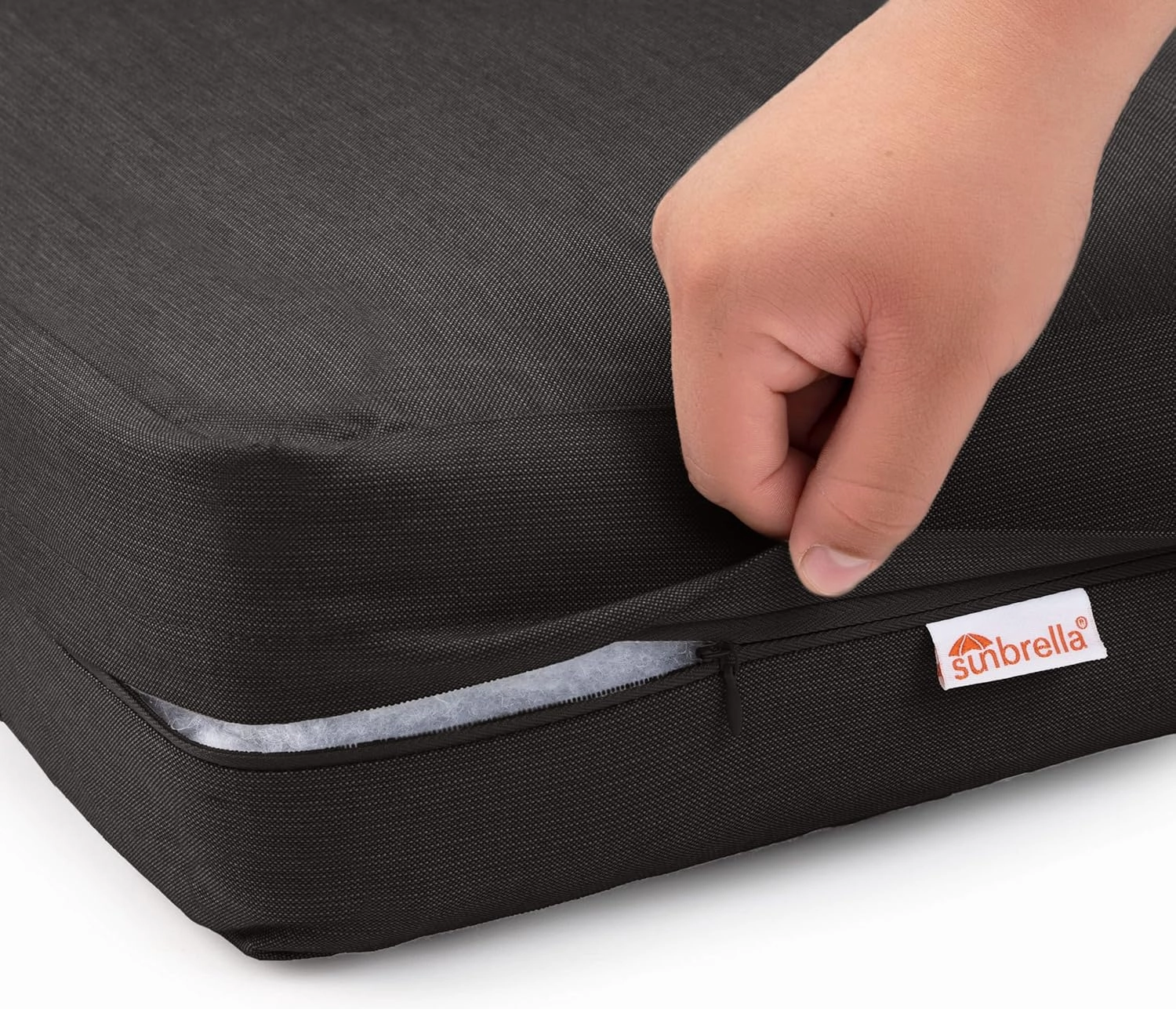 Sunbrella Deep Seat Replacement Cushion Set (Black)