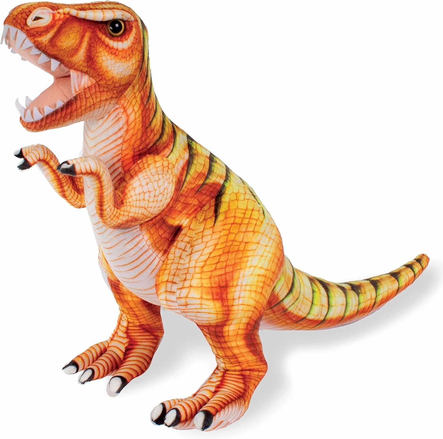 T Rex Stuffed Animal - Realistic Dinosaur Plush Toys, Dino Plushie, Cute Plush, Plush Dinosaur Stuffed Animal (19.5 Long)