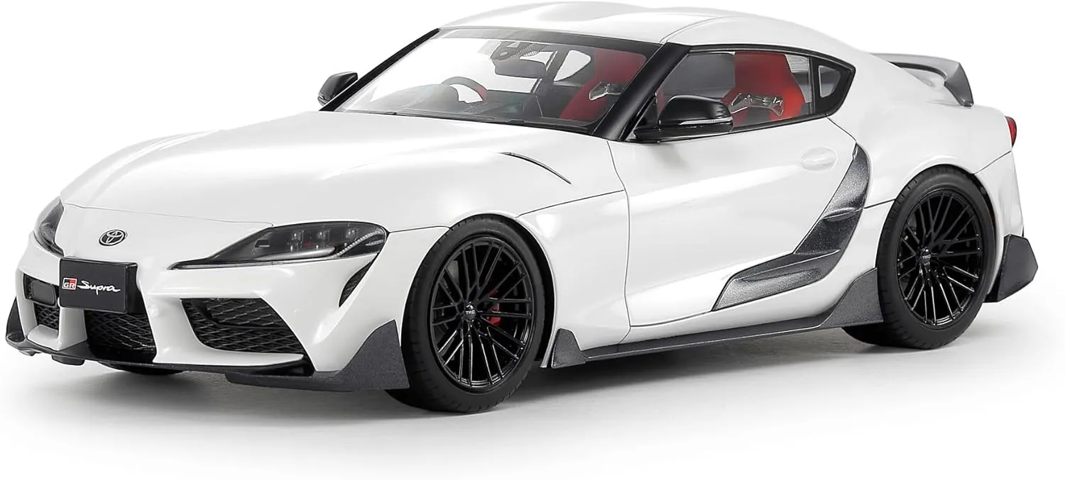 TAMIYA 24371 1:24 Toyota GR Supra Custom - Model Building, Plastic Kit, Hobby, Crafts, Gluing, Model Kit, Model, Plastic Model Making