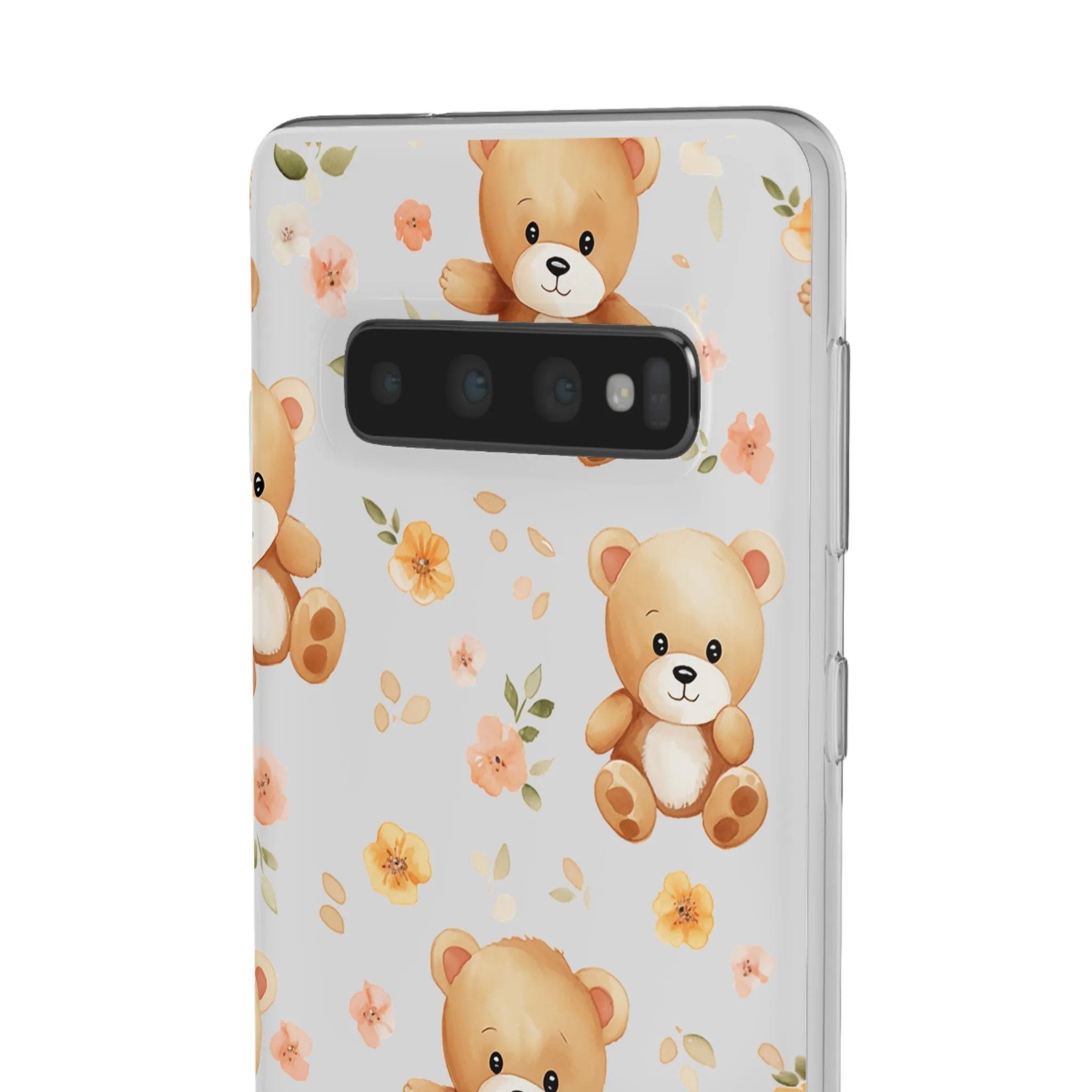 Teddy Delight: Flexi and semi-Transparent Phone Case