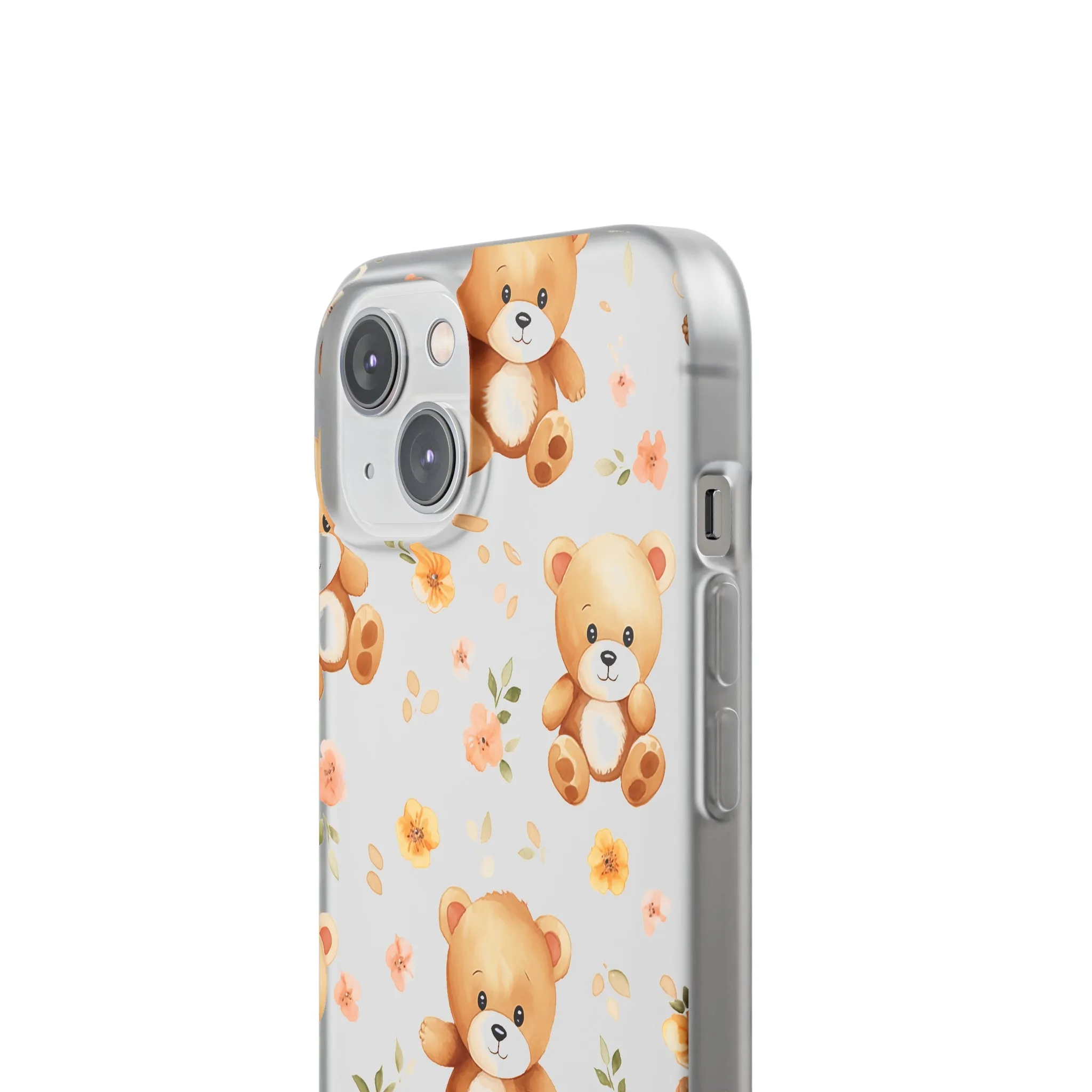 Teddy Delight: Flexi and semi-Transparent Phone Case