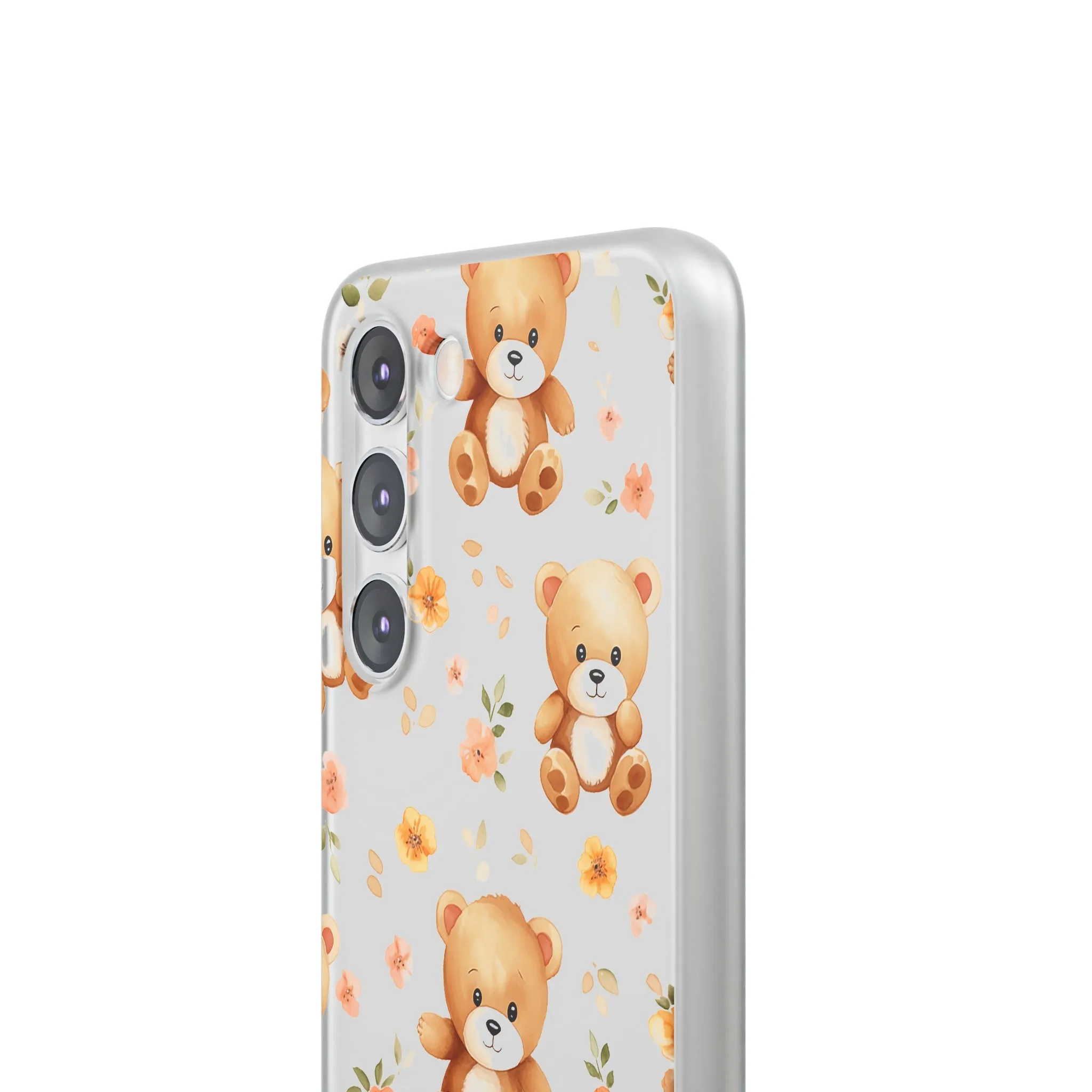 Teddy Delight: Flexi and semi-Transparent Phone Case