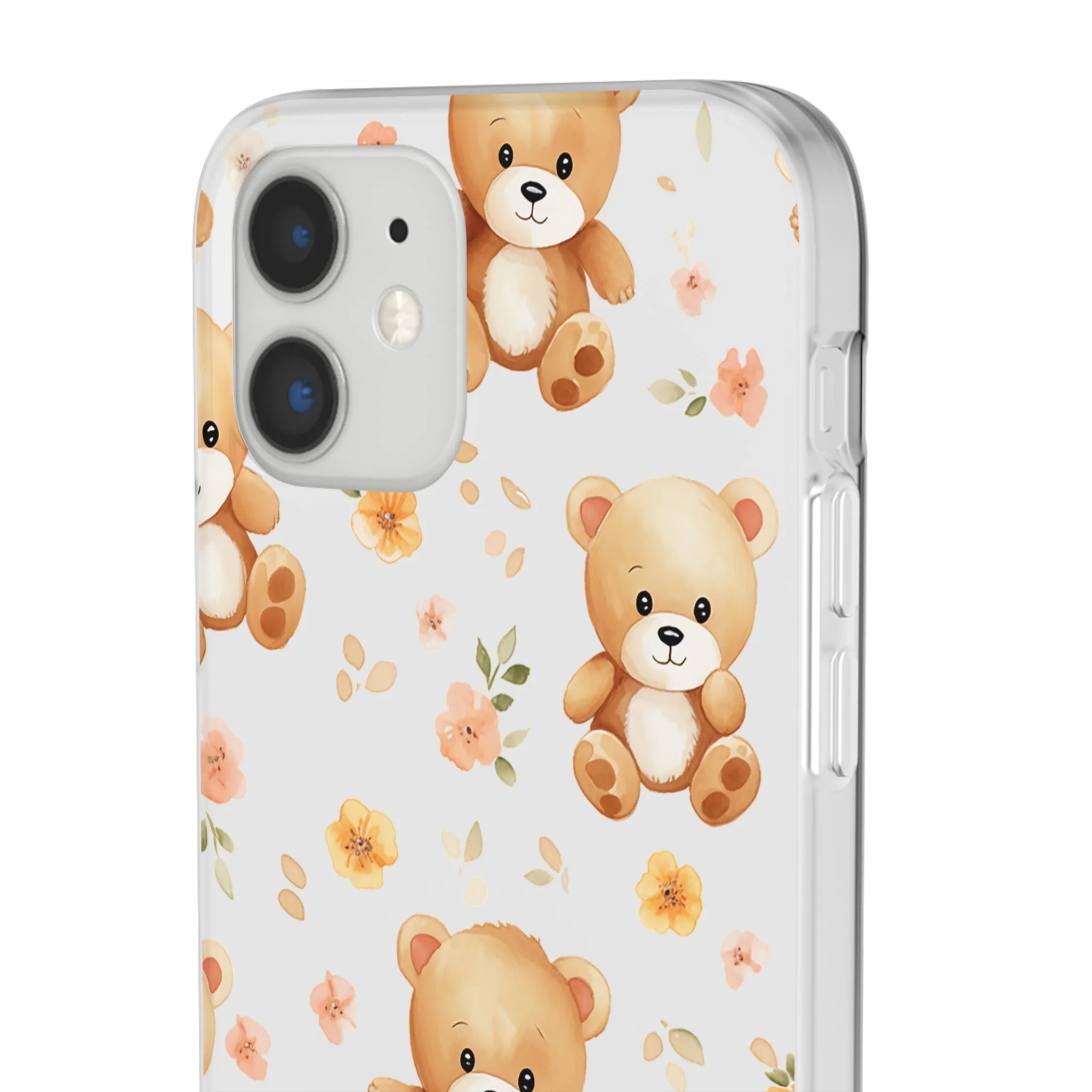 Teddy Delight: Flexi and semi-Transparent Phone Case