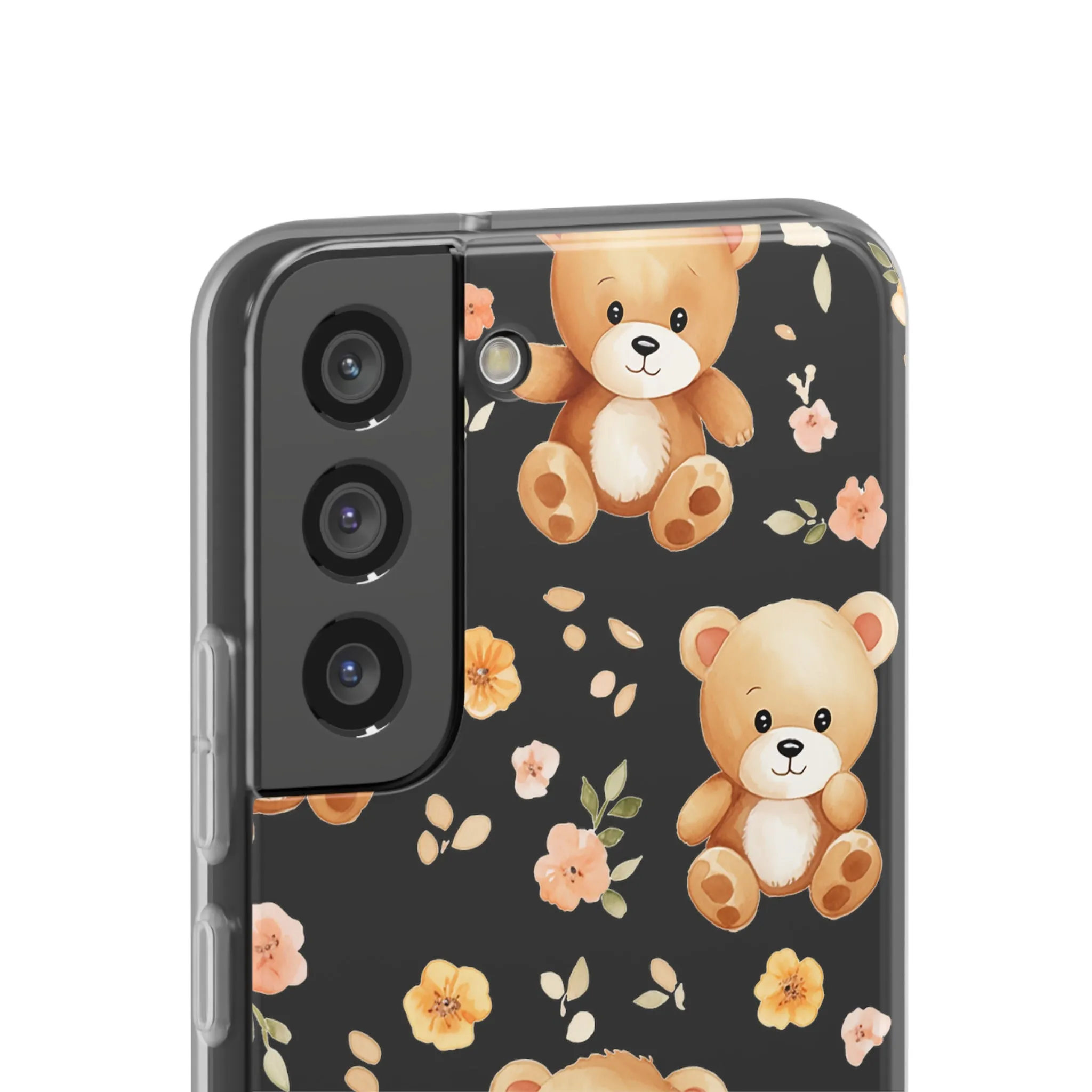 Teddy Delight: Flexi and semi-Transparent Phone Case
