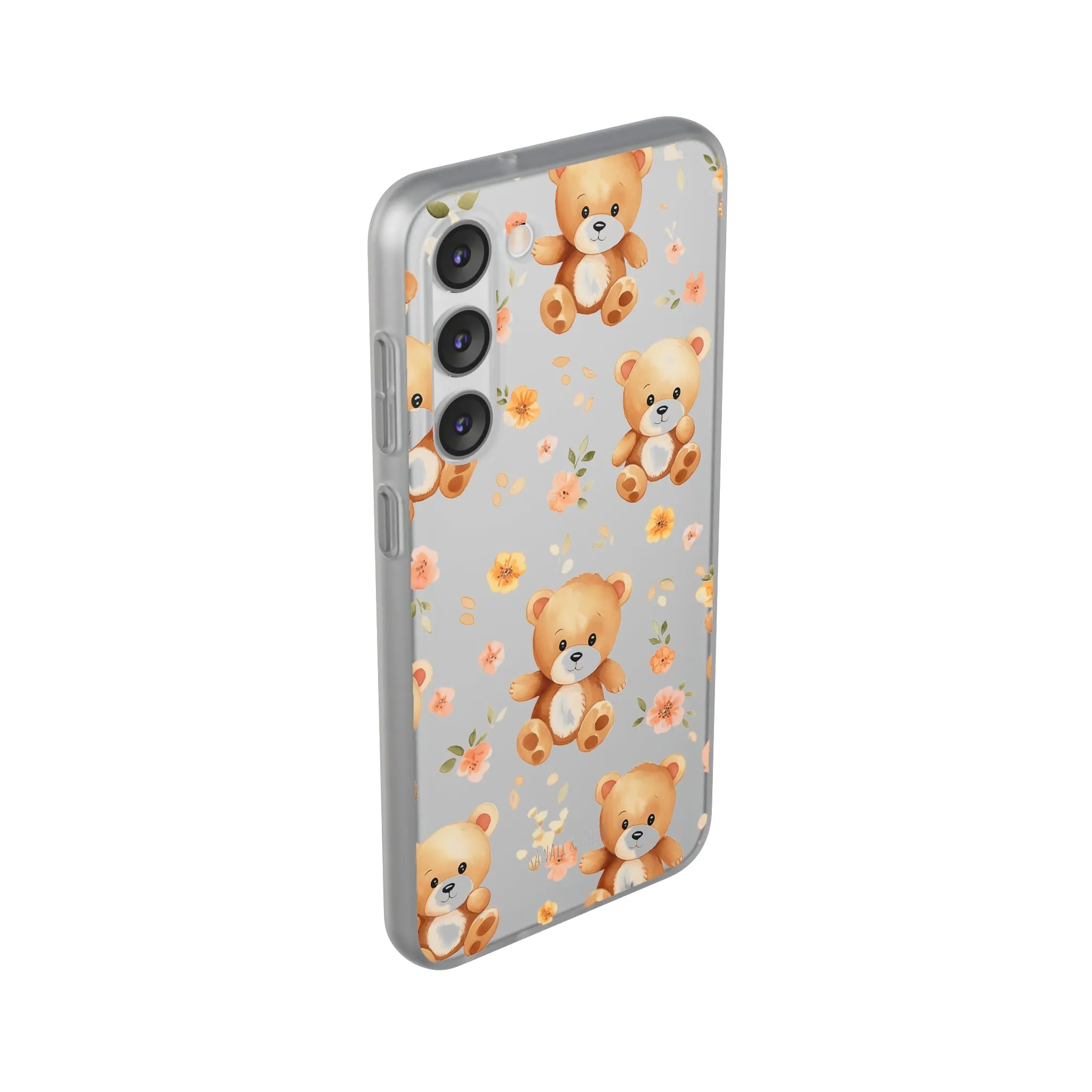 Teddy Delight: Flexi and semi-Transparent Phone Case