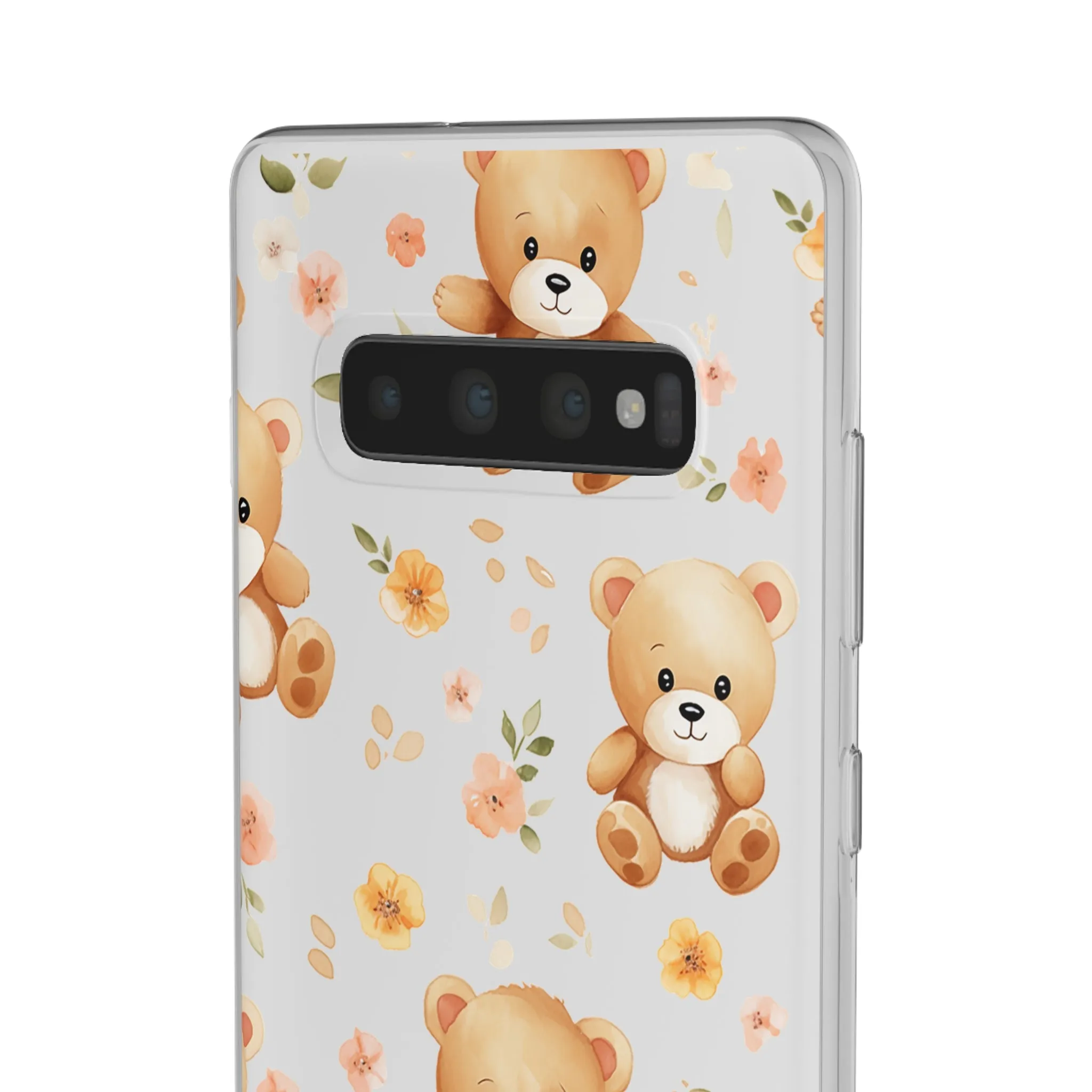 Teddy Delight: Flexi and semi-Transparent Phone Case