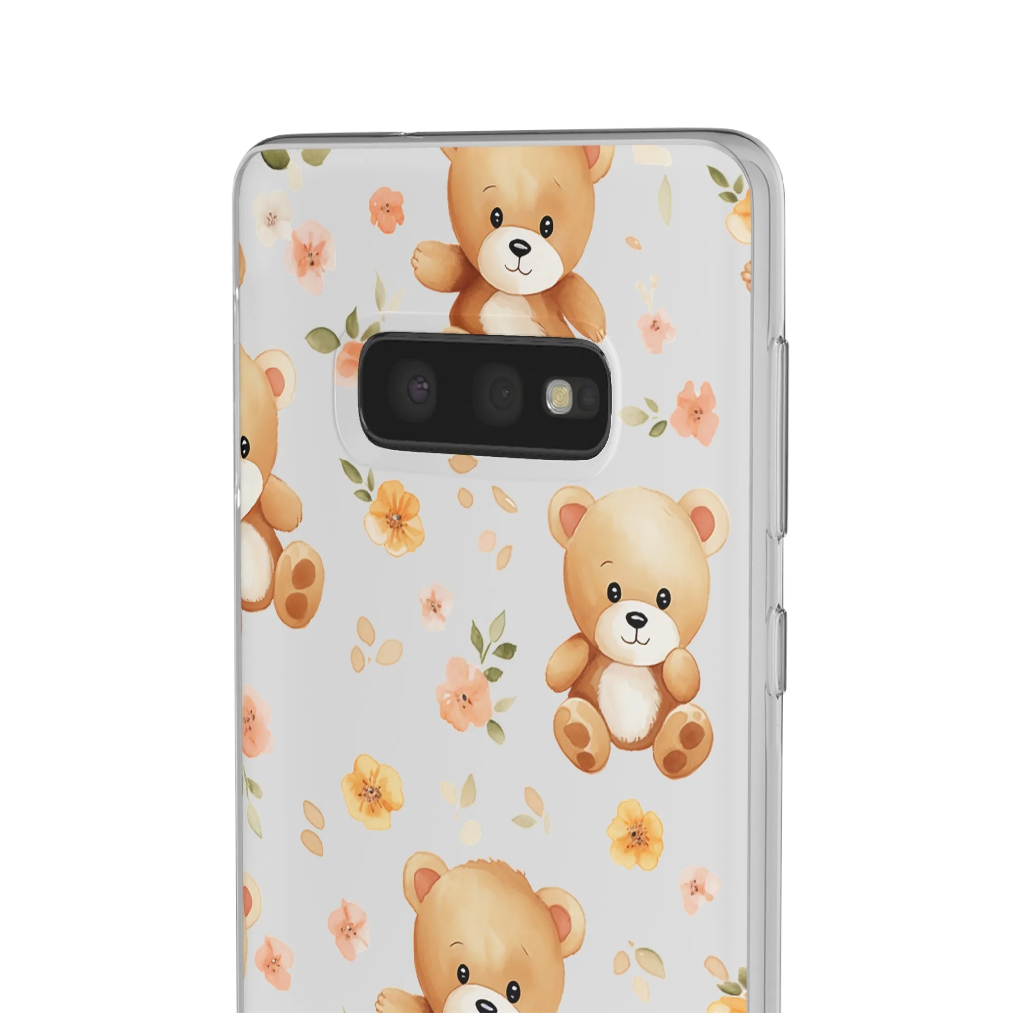 Teddy Delight: Flexi and semi-Transparent Phone Case