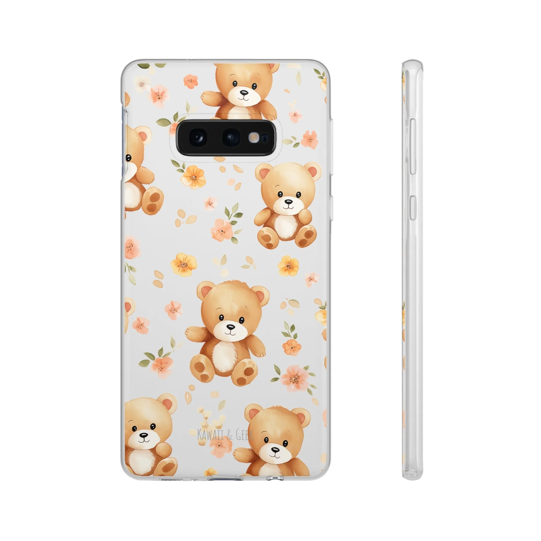 Teddy Delight: Flexi and semi-Transparent Phone Case