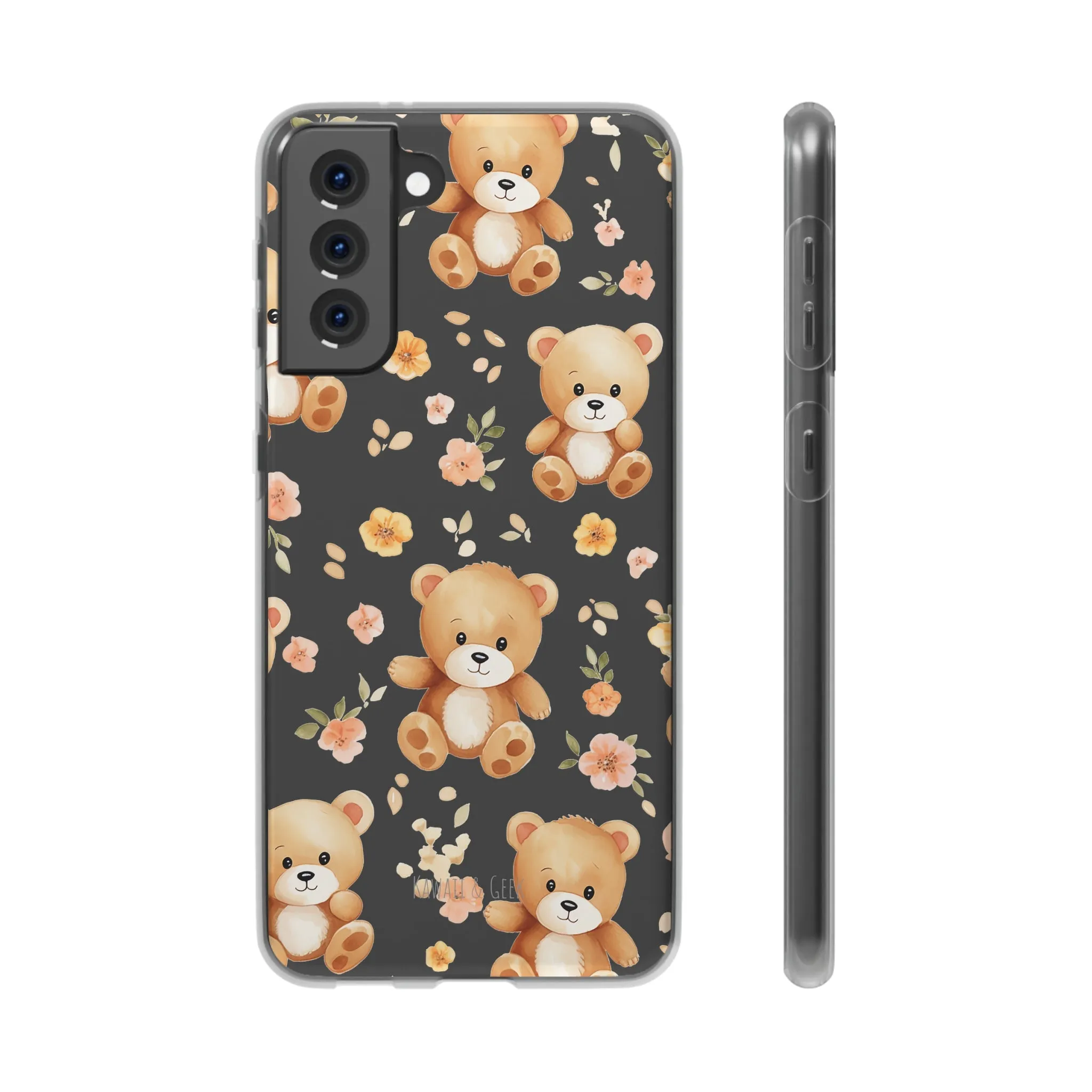 Teddy Delight: Flexi and semi-Transparent Phone Case