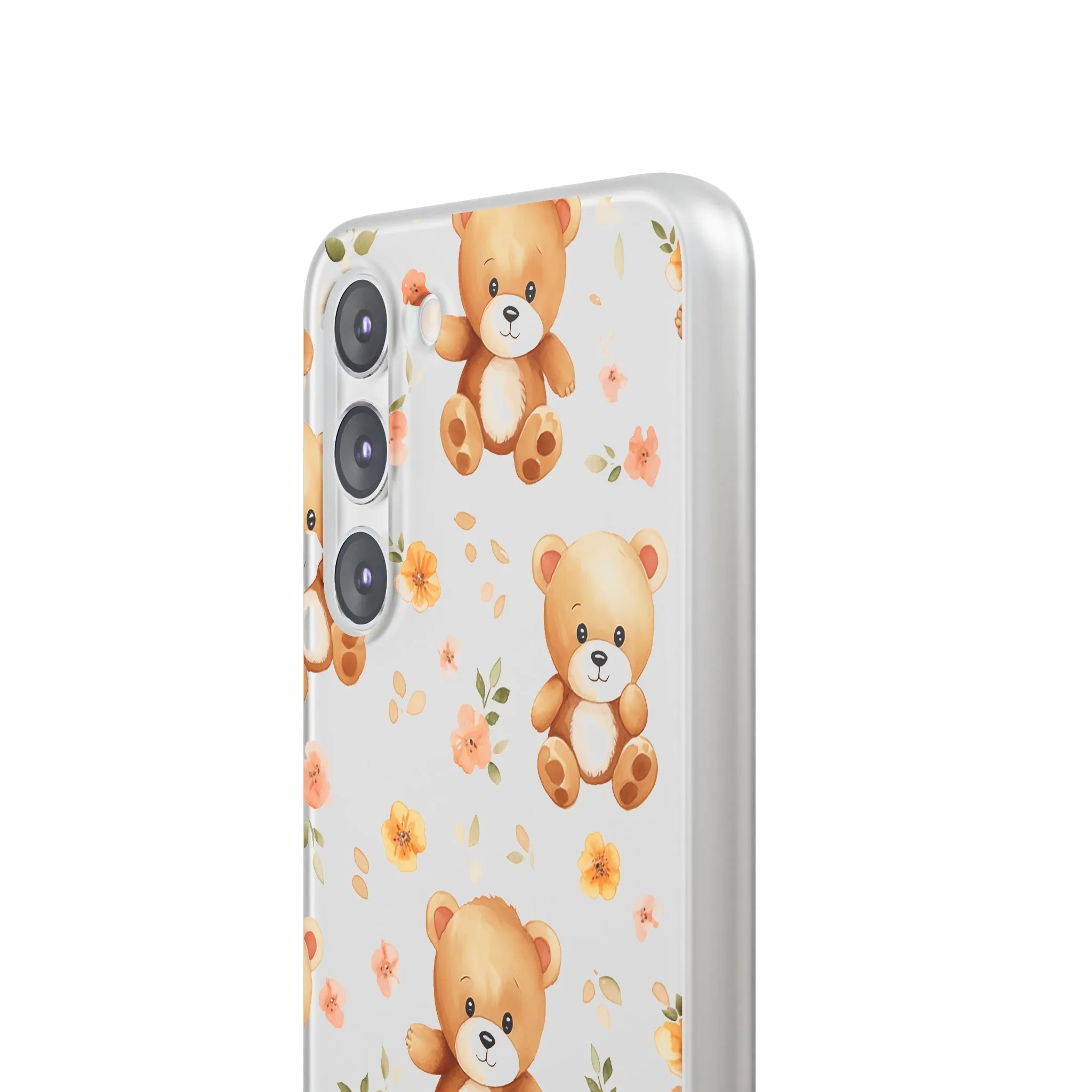 Teddy Delight: Flexi and semi-Transparent Phone Case