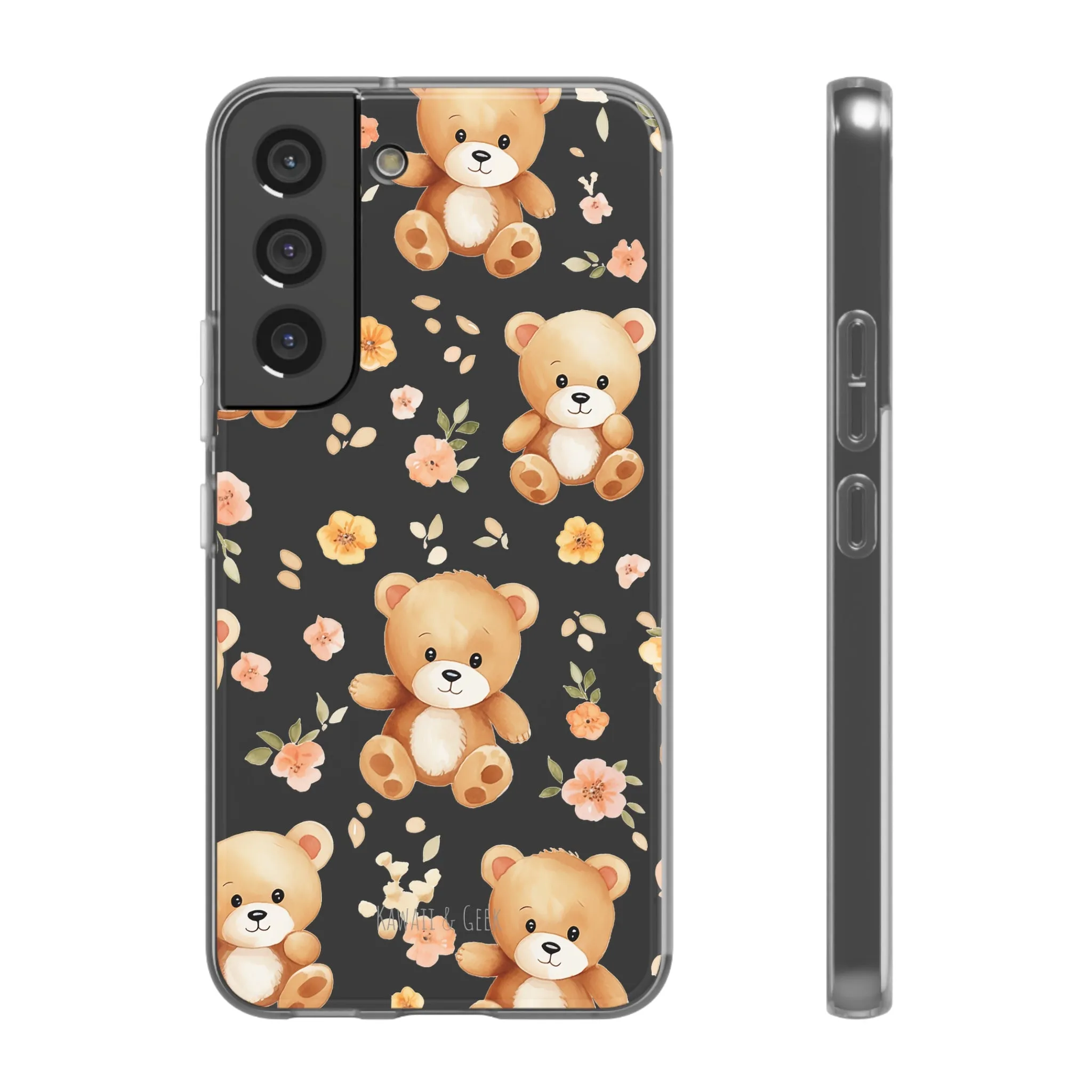 Teddy Delight: Flexi and semi-Transparent Phone Case