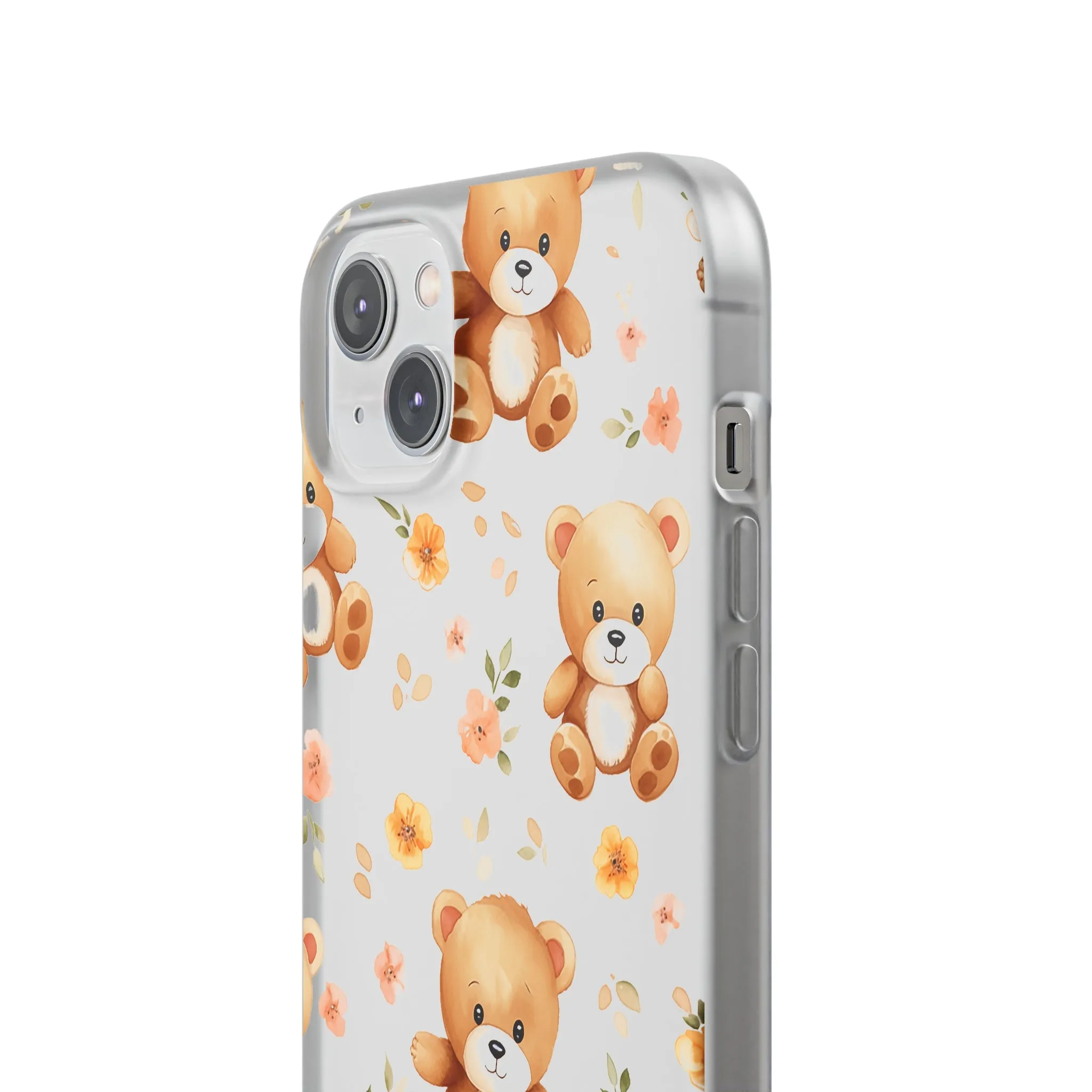 Teddy Delight: Flexi and semi-Transparent Phone Case