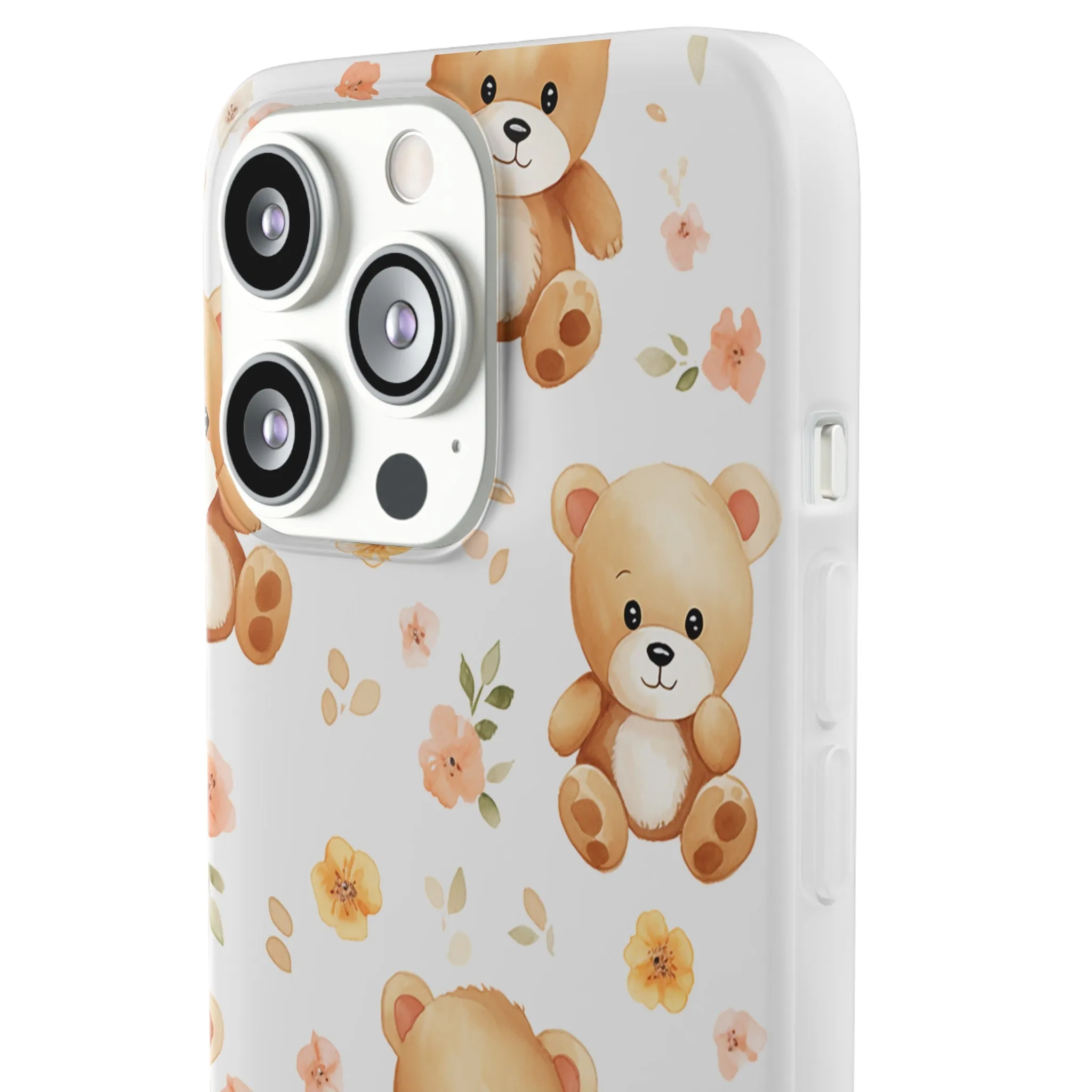 Teddy Delight: Flexi and semi-Transparent Phone Case