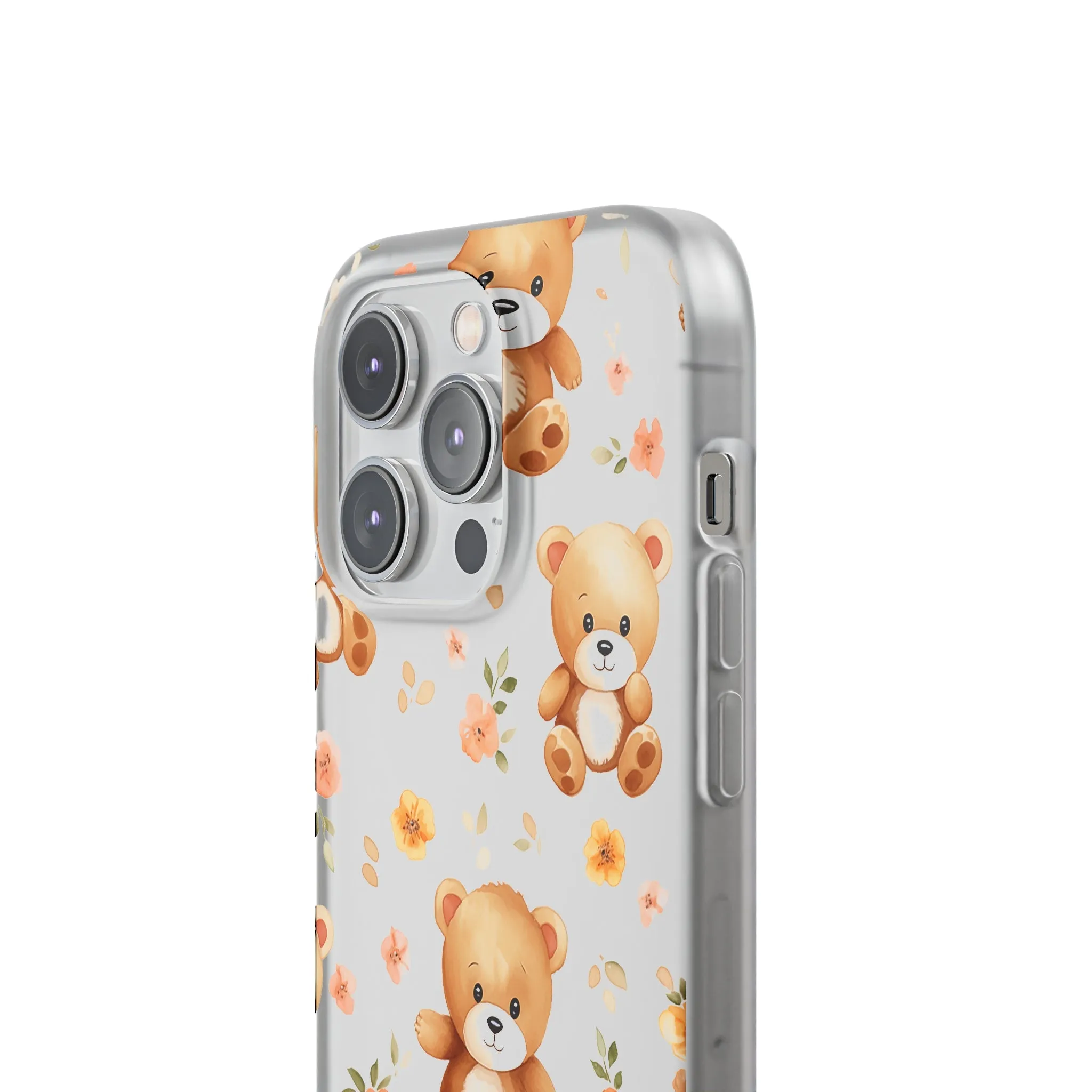 Teddy Delight: Flexi and semi-Transparent Phone Case