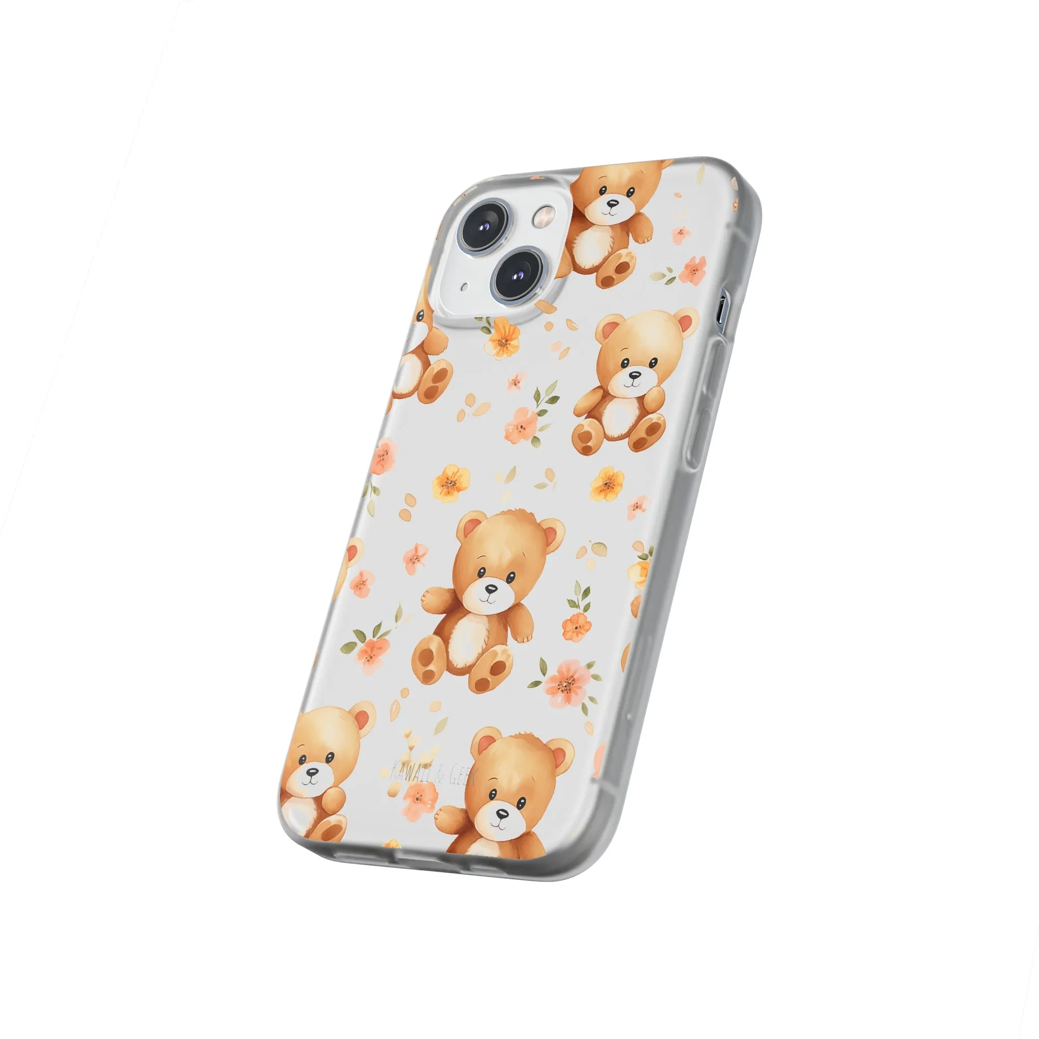 Teddy Delight: Flexi and semi-Transparent Phone Case