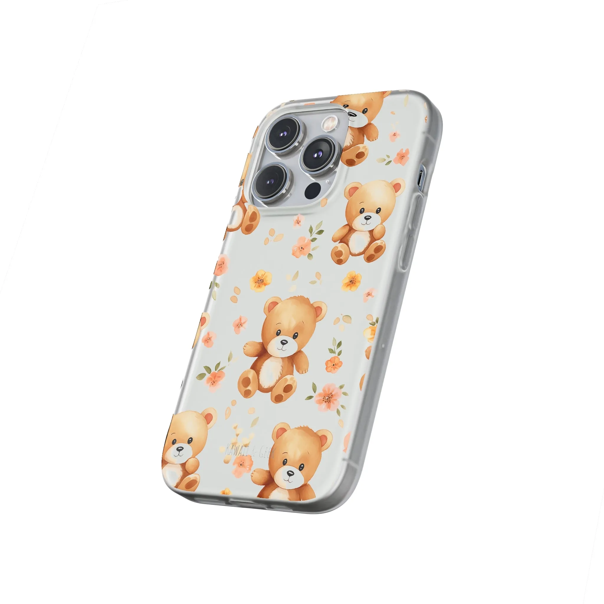 Teddy Delight: Flexi and semi-Transparent Phone Case
