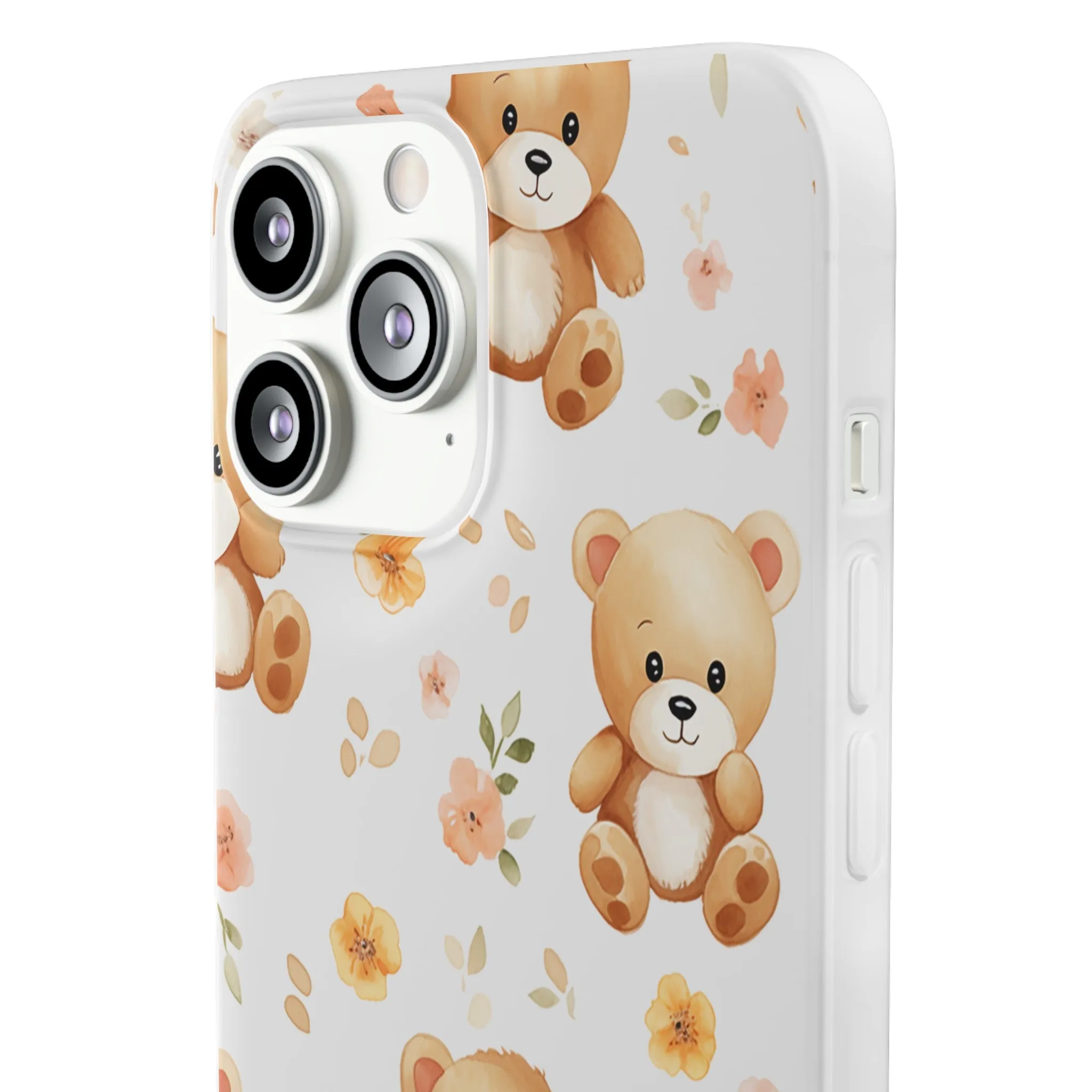 Teddy Delight: Flexi and semi-Transparent Phone Case