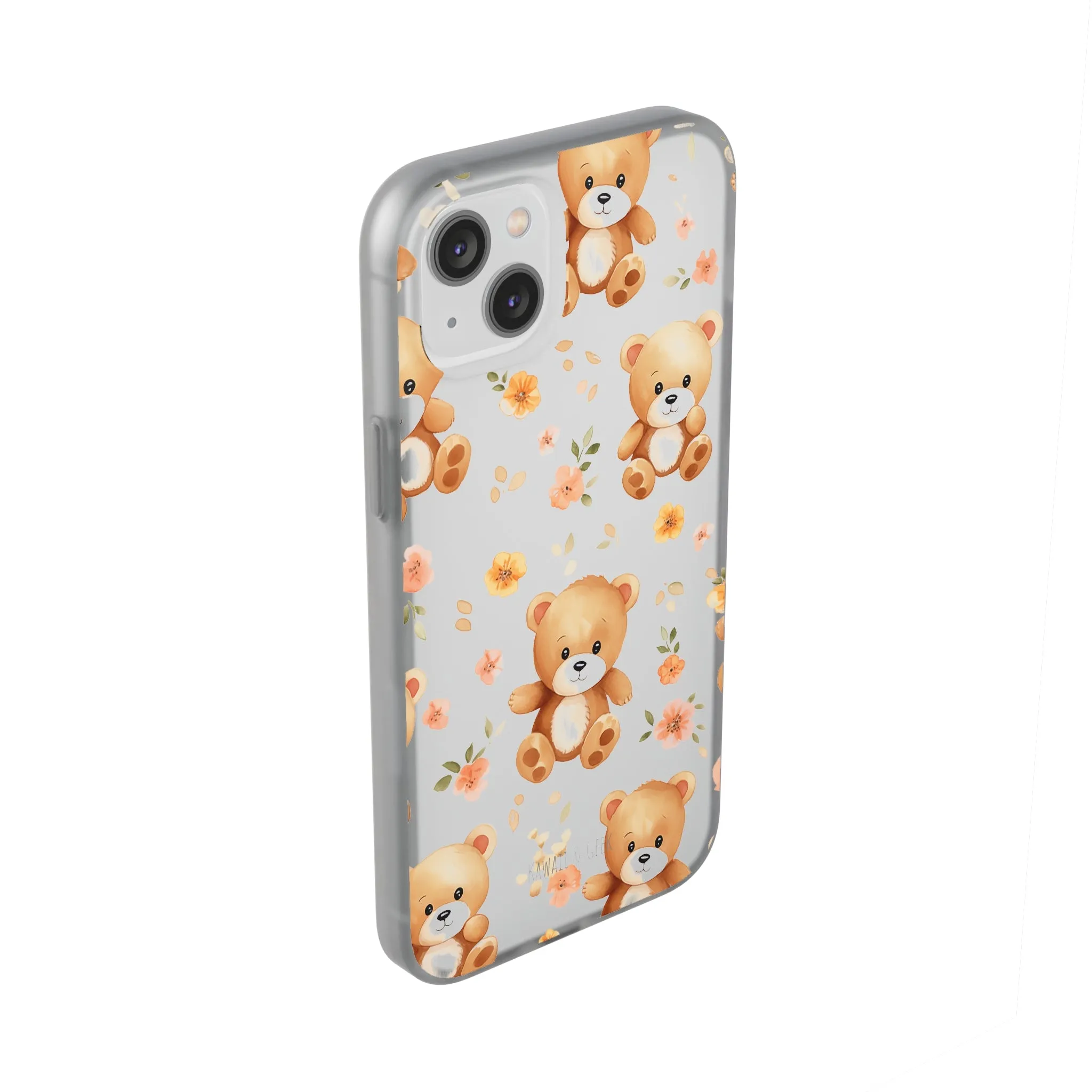 Teddy Delight: Flexi and semi-Transparent Phone Case