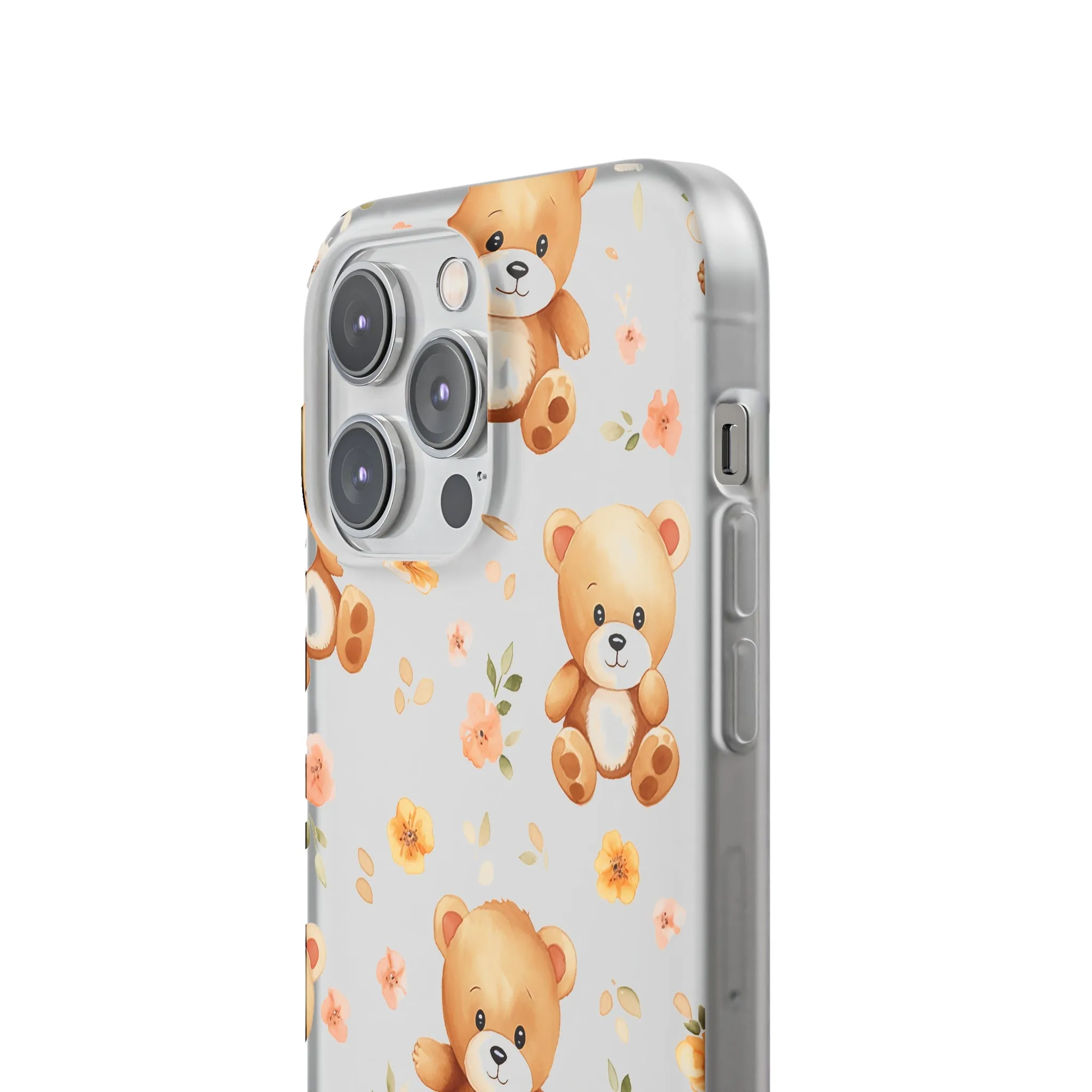 Teddy Delight: Flexi and semi-Transparent Phone Case