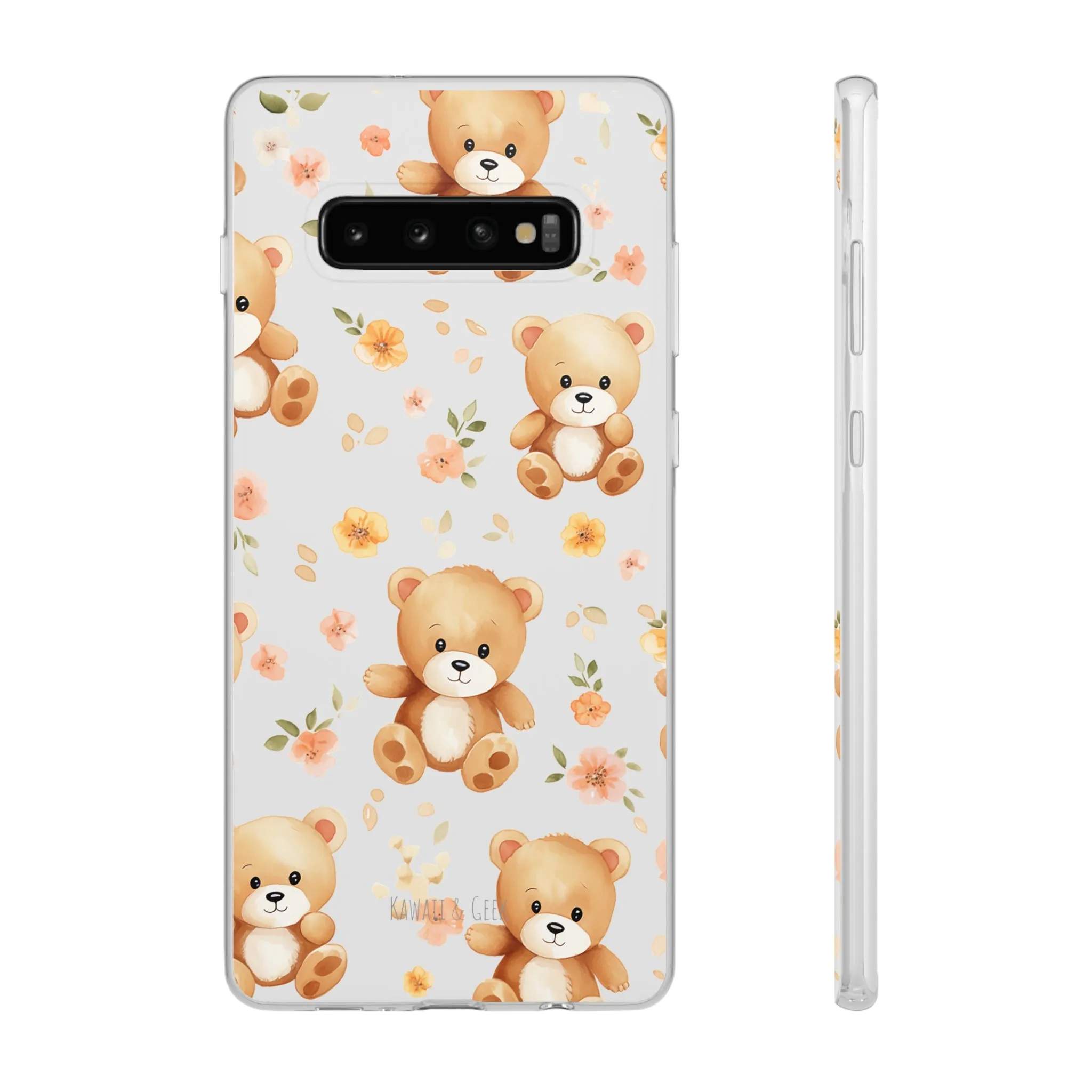 Teddy Delight: Flexi and semi-Transparent Phone Case