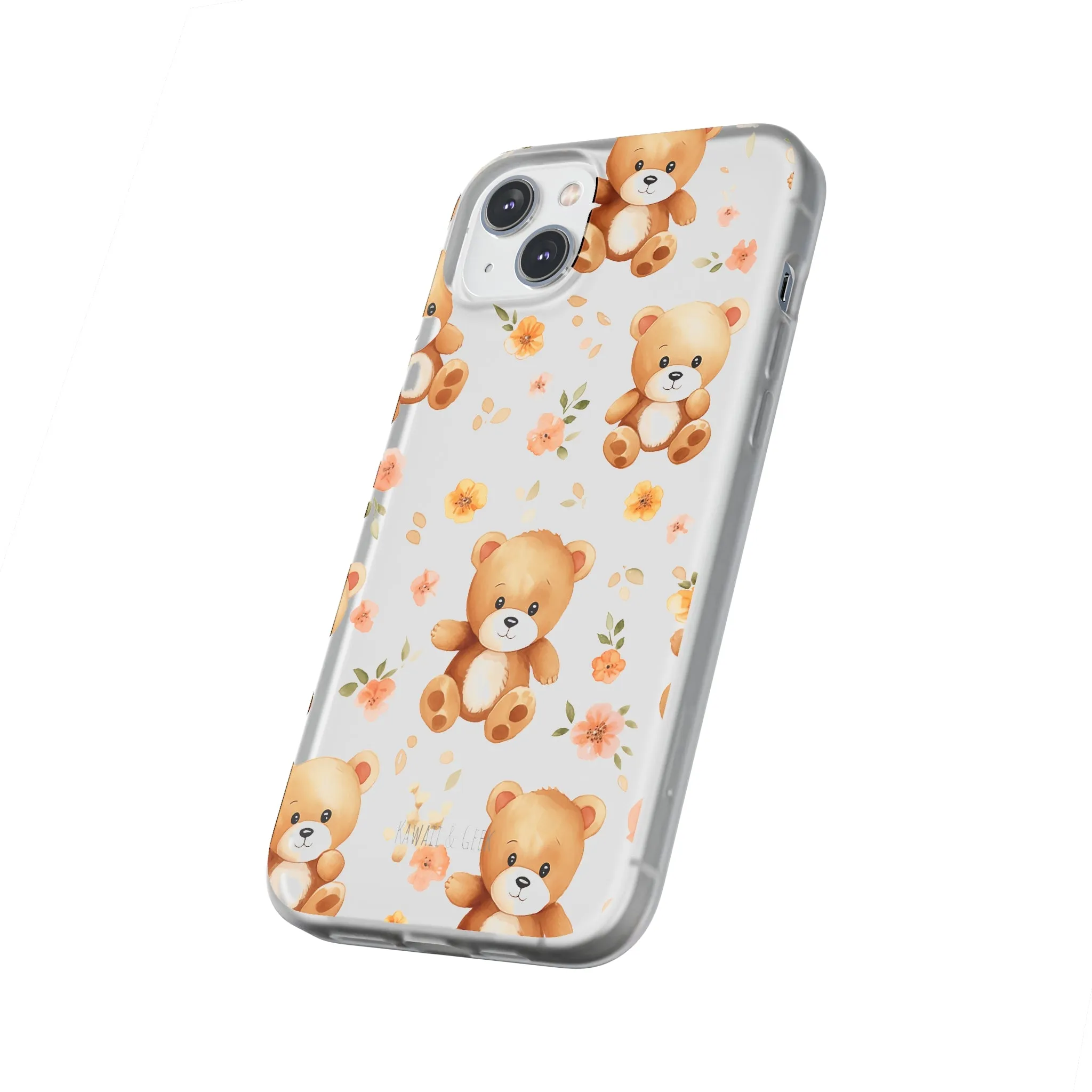 Teddy Delight: Flexi and semi-Transparent Phone Case