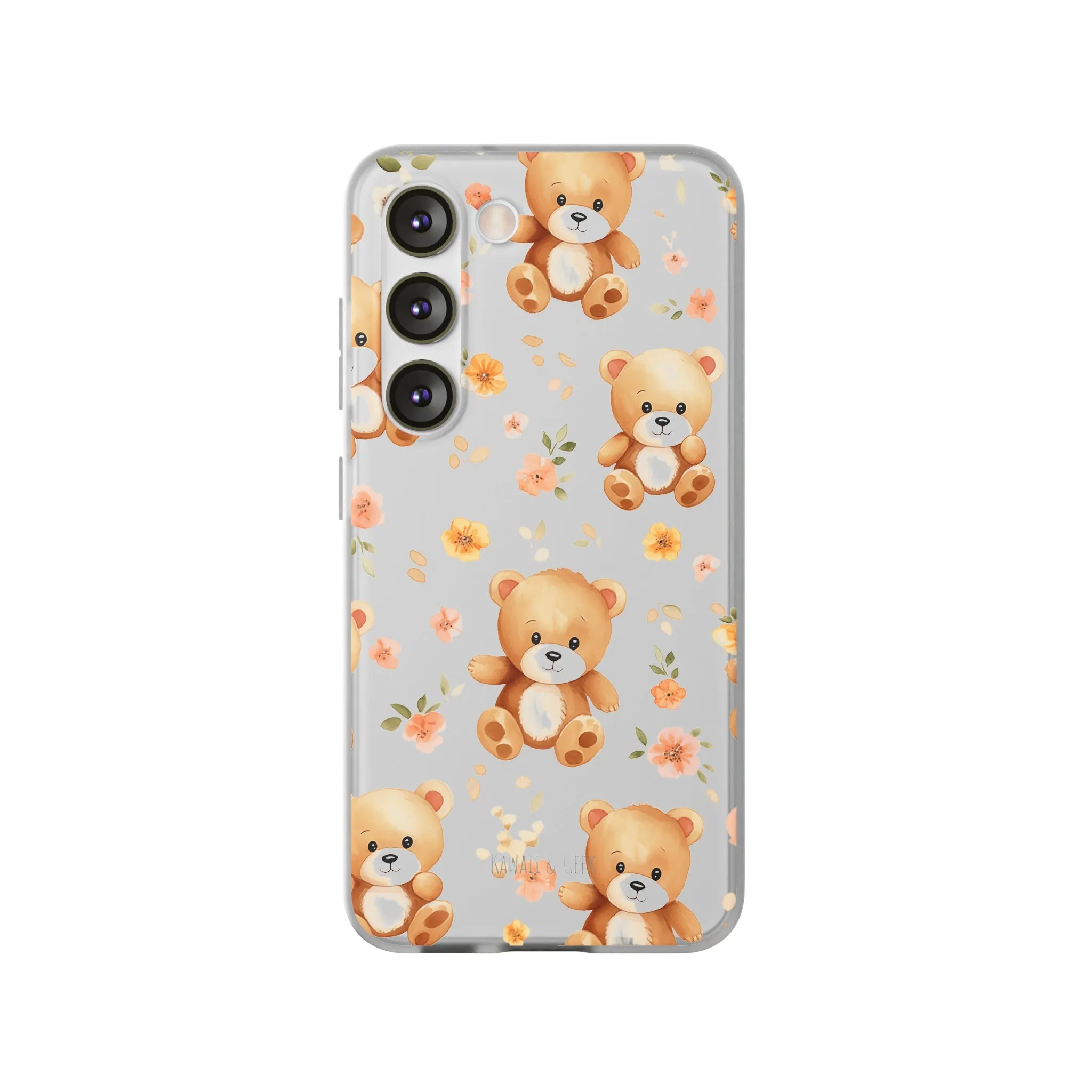 Teddy Delight: Flexi and semi-Transparent Phone Case