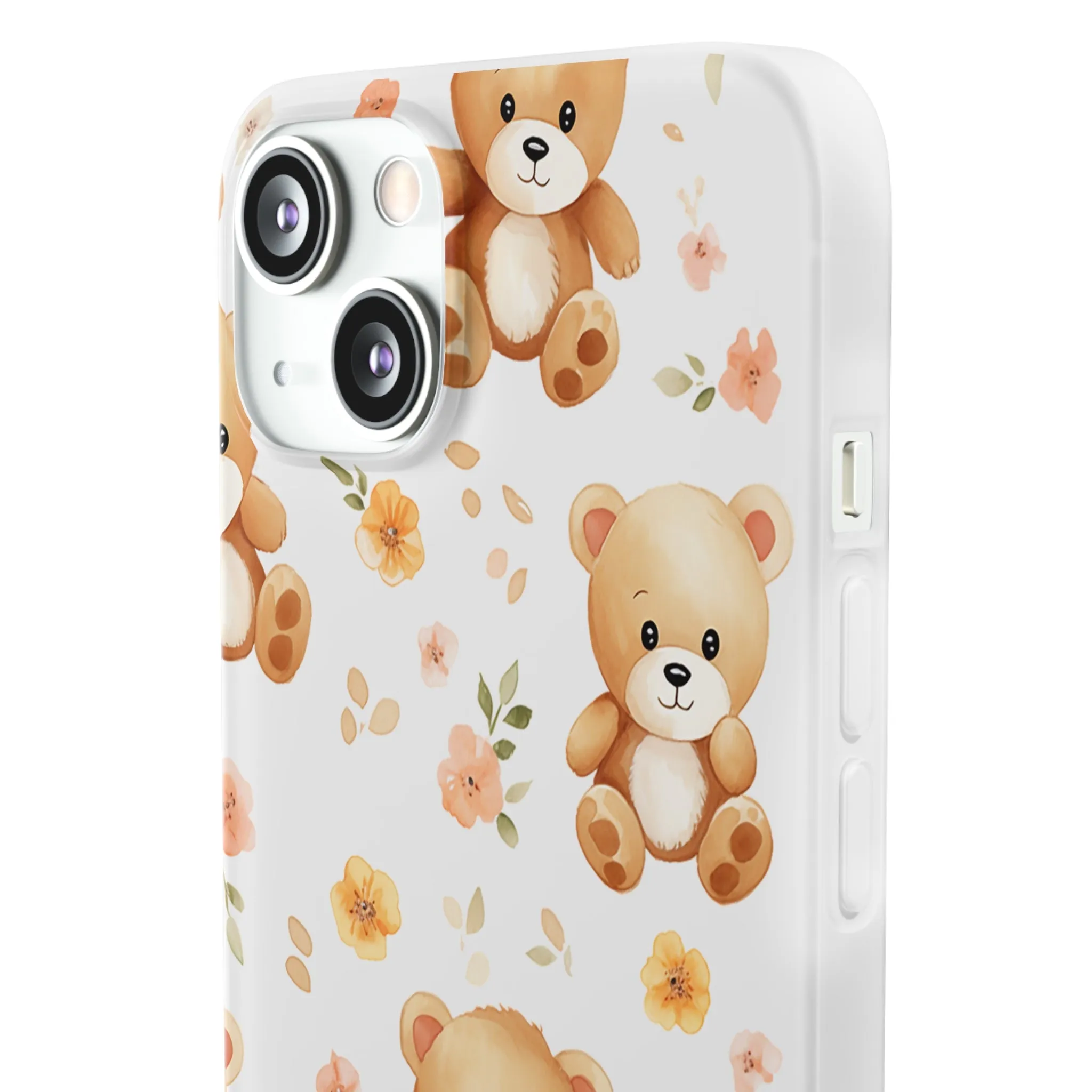 Teddy Delight: Flexi and semi-Transparent Phone Case