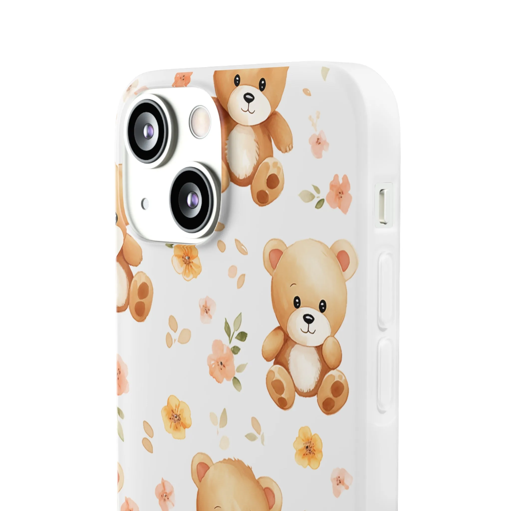 Teddy Delight: Flexi and semi-Transparent Phone Case
