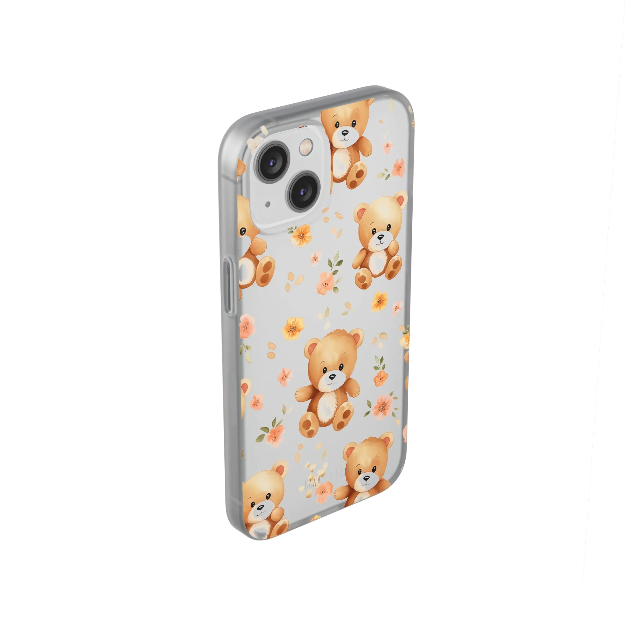 Teddy Delight: Flexi and semi-Transparent Phone Case