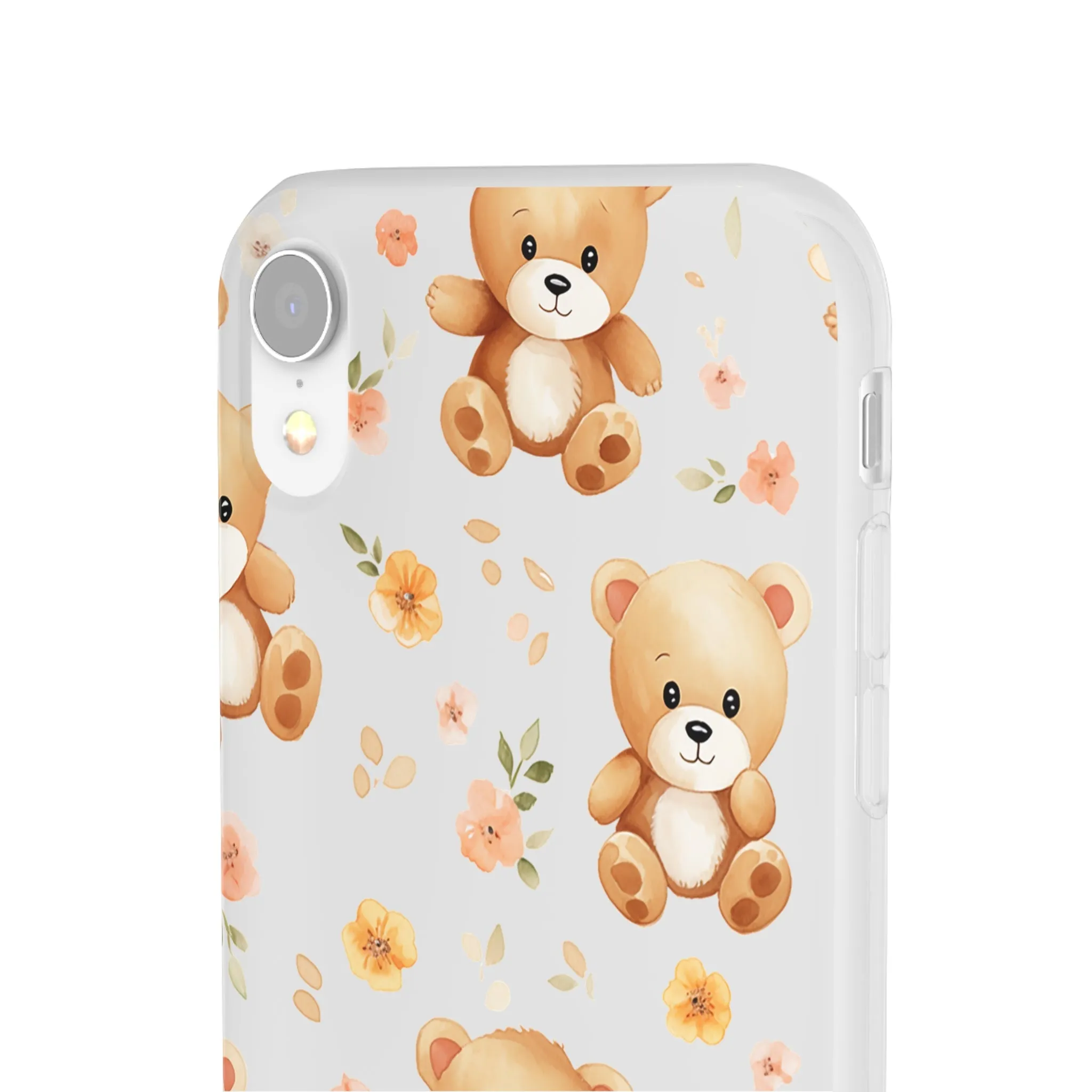 Teddy Delight: Flexi and semi-Transparent Phone Case