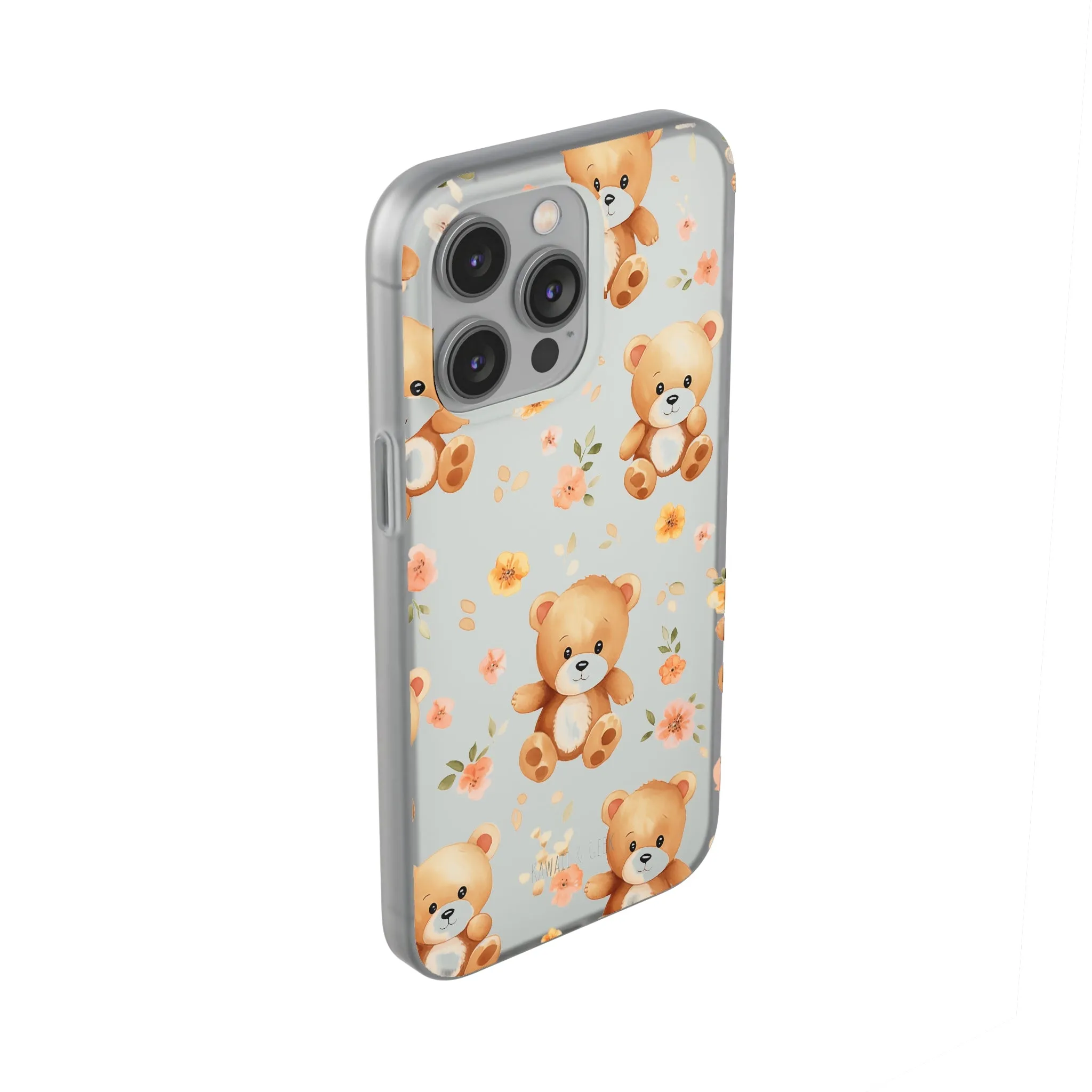 Teddy Delight: Flexi and semi-Transparent Phone Case