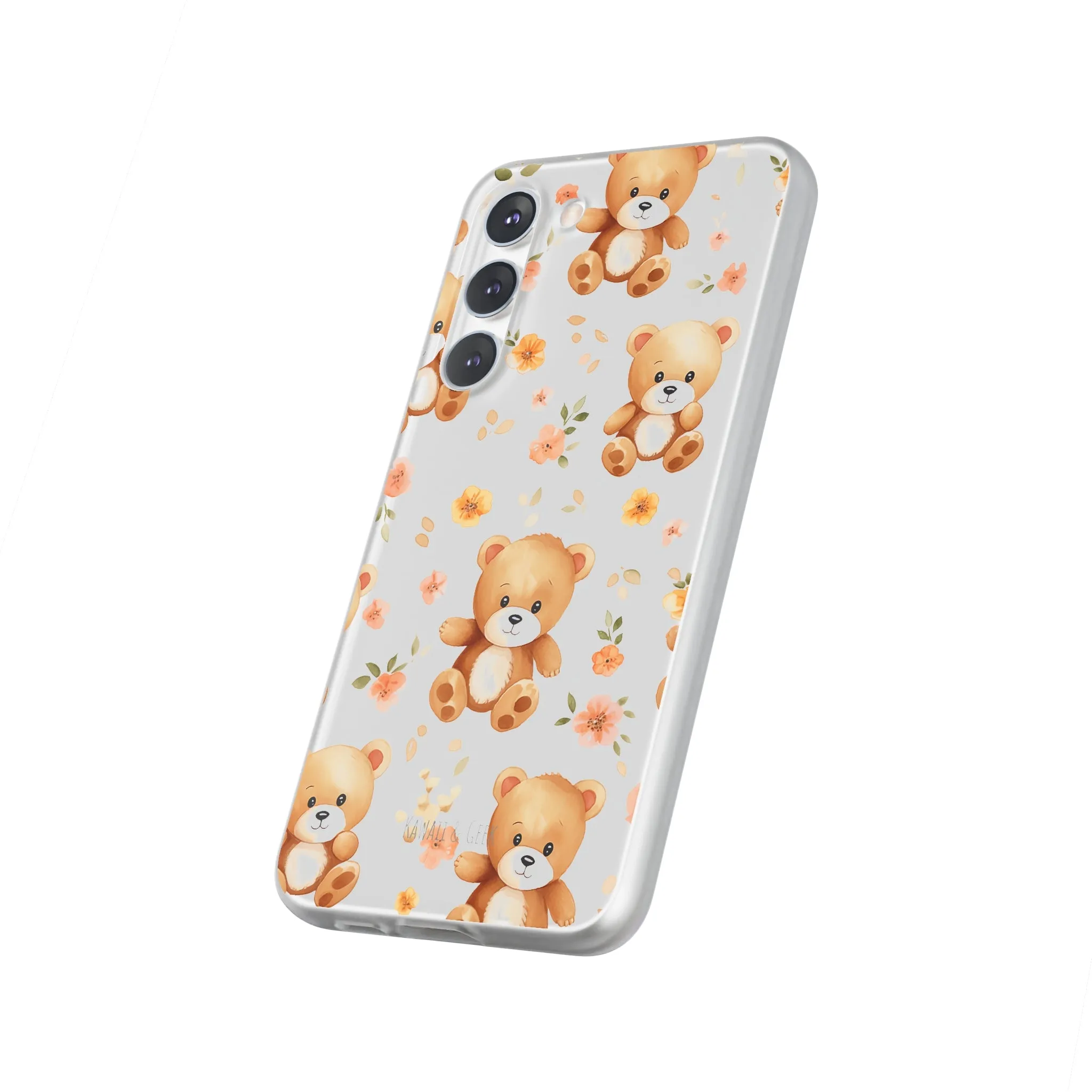Teddy Delight: Flexi and semi-Transparent Phone Case