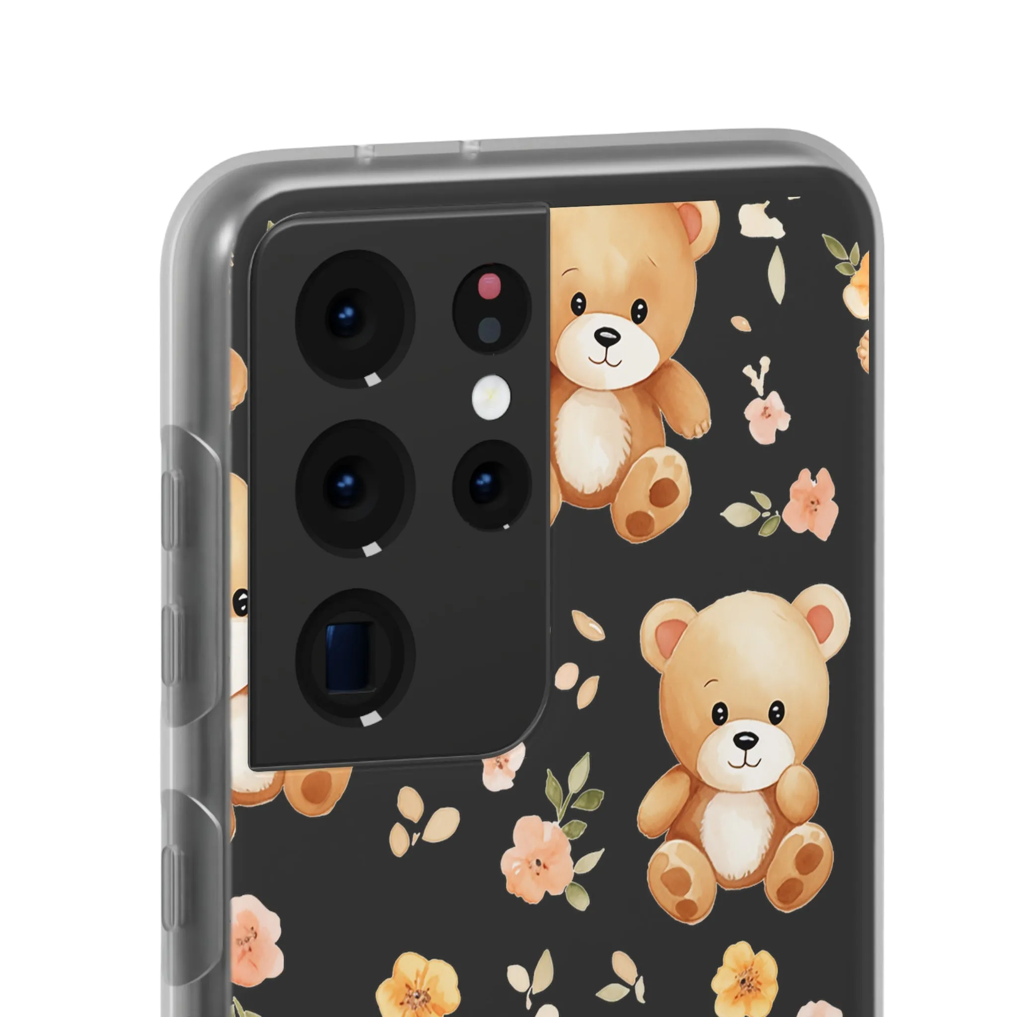 Teddy Delight: Flexi and semi-Transparent Phone Case