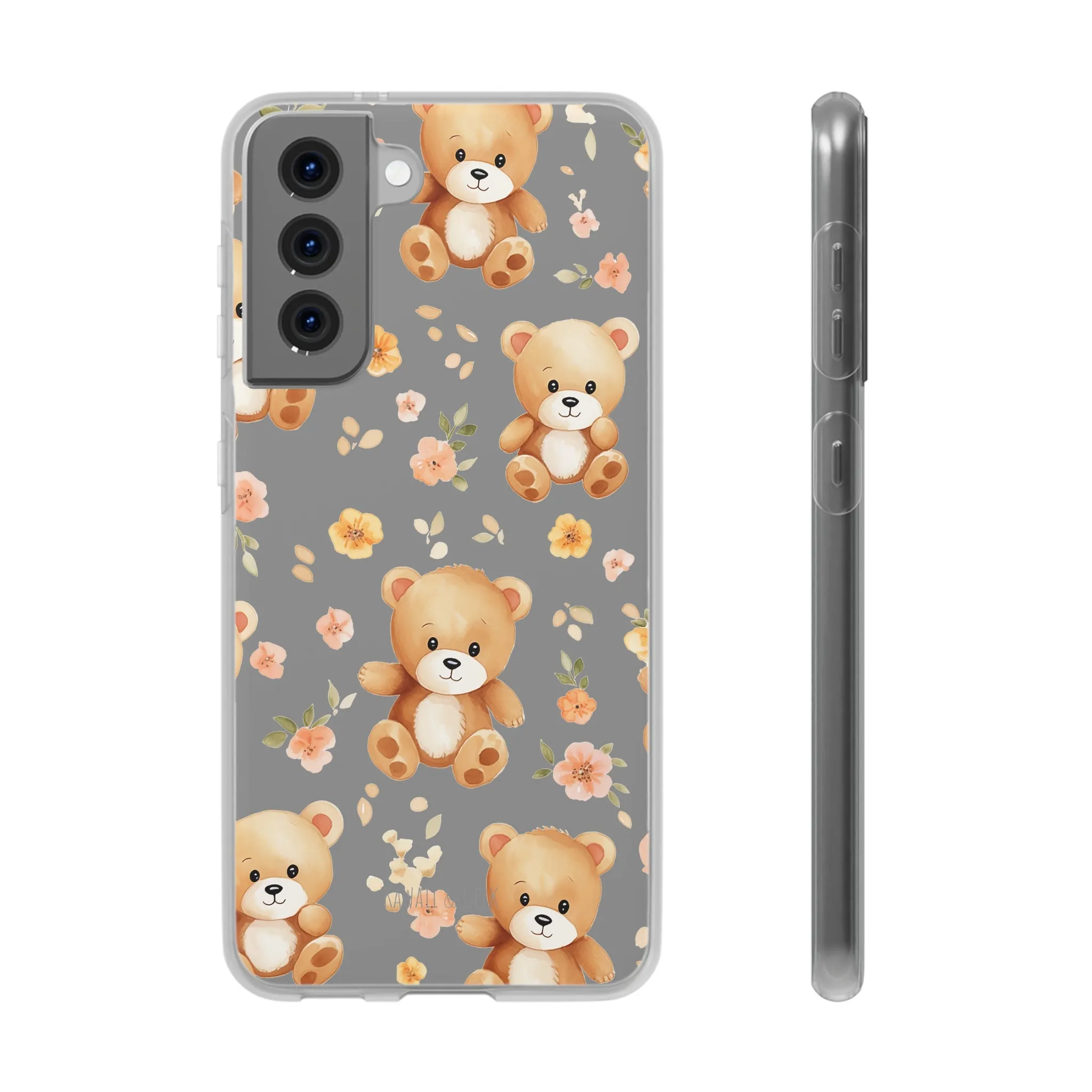 Teddy Delight: Flexi and semi-Transparent Phone Case