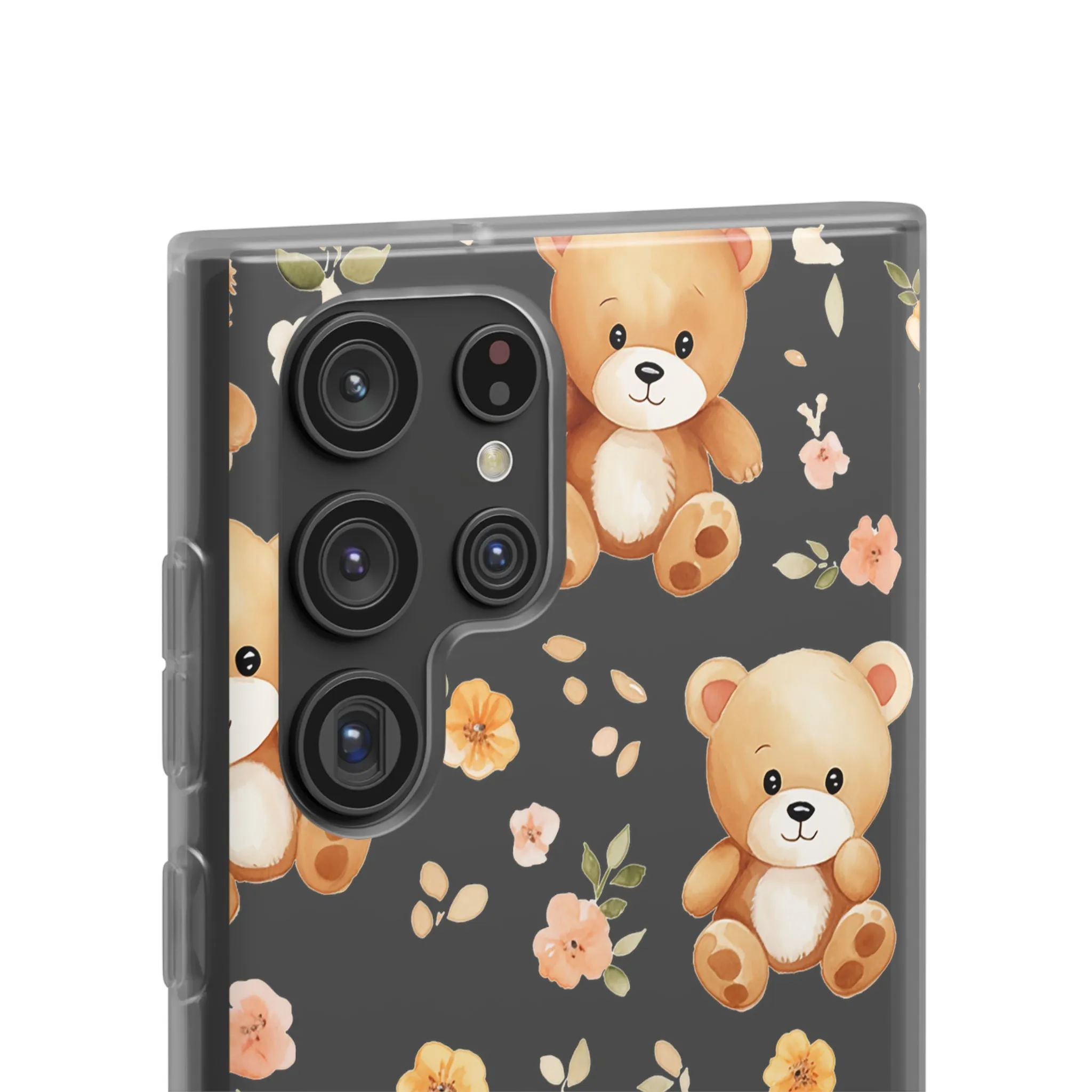Teddy Delight: Flexi and semi-Transparent Phone Case