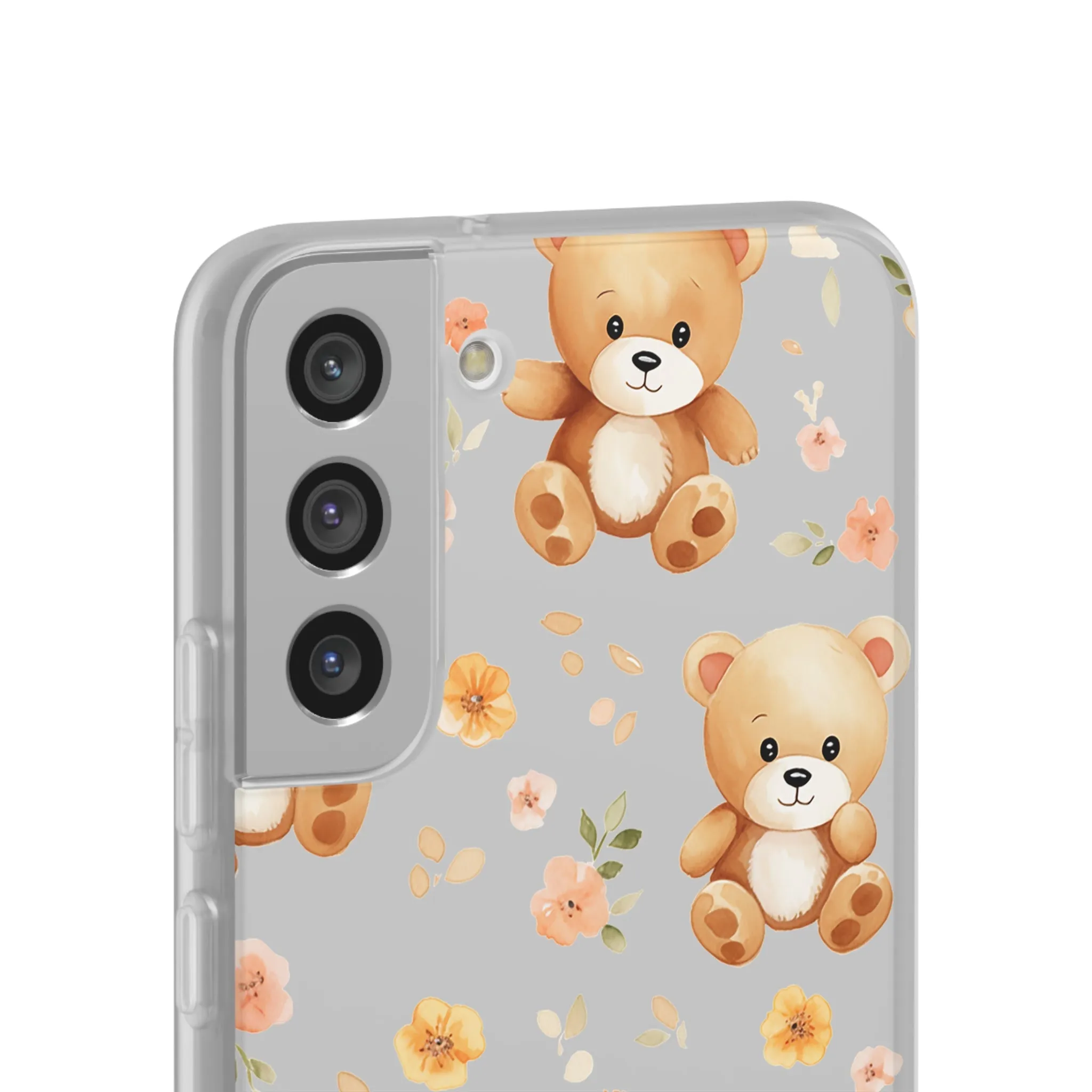Teddy Delight: Flexi and semi-Transparent Phone Case
